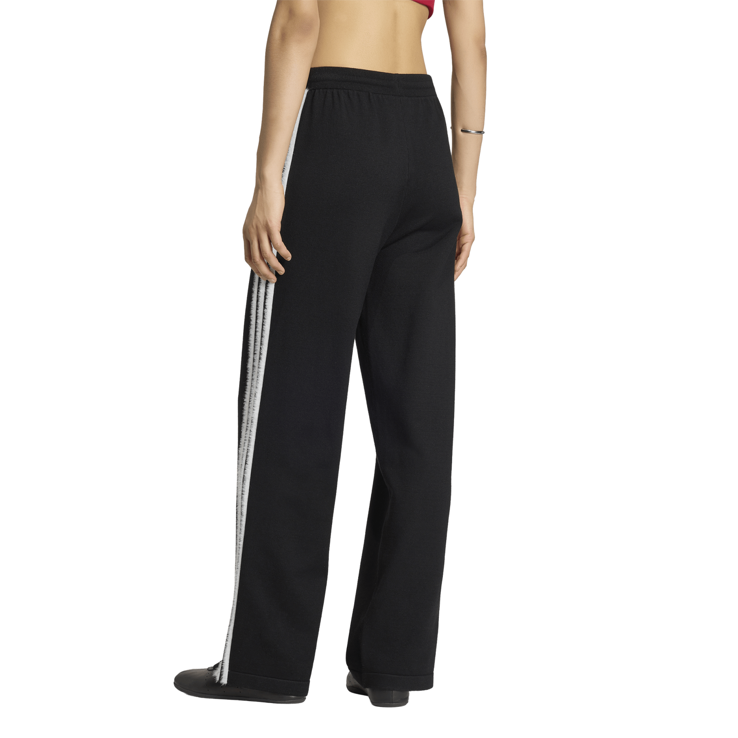adidas Originals Firebird Knit Track Pants - Women's - Black/White