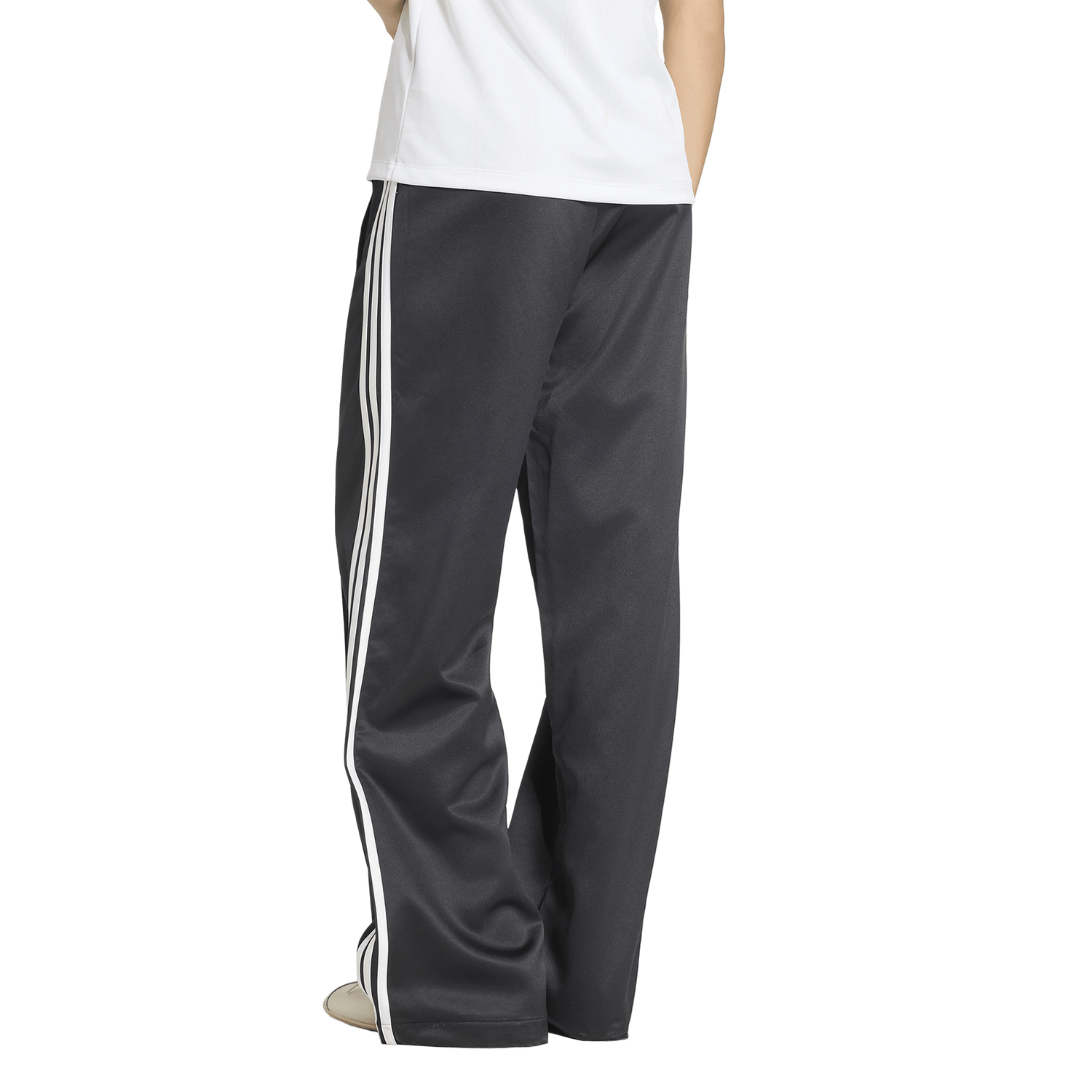 adidas Originals Superstar Satin Loose Track Pants - Women's - Black/White