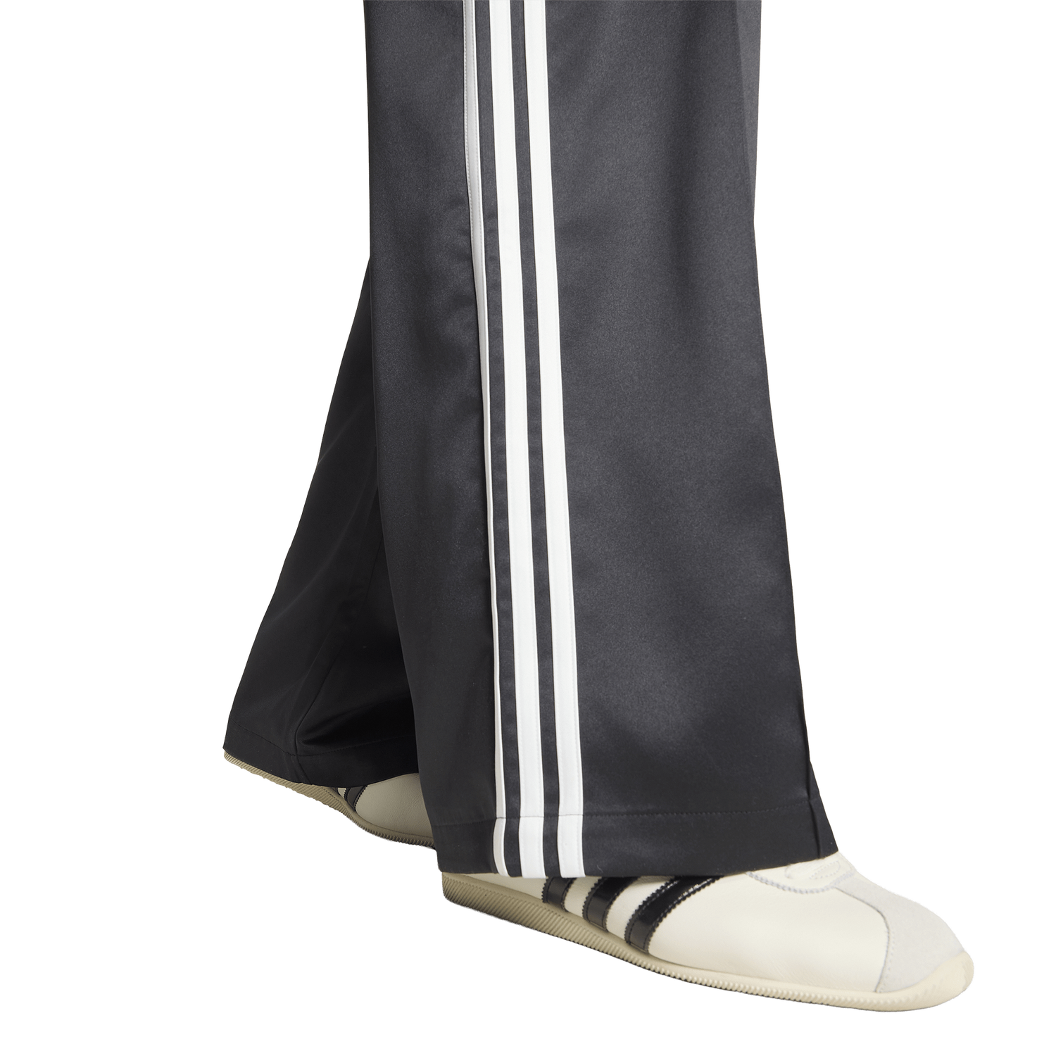adidas Originals Superstar Satin Loose Track Pants - Women's - Black/White