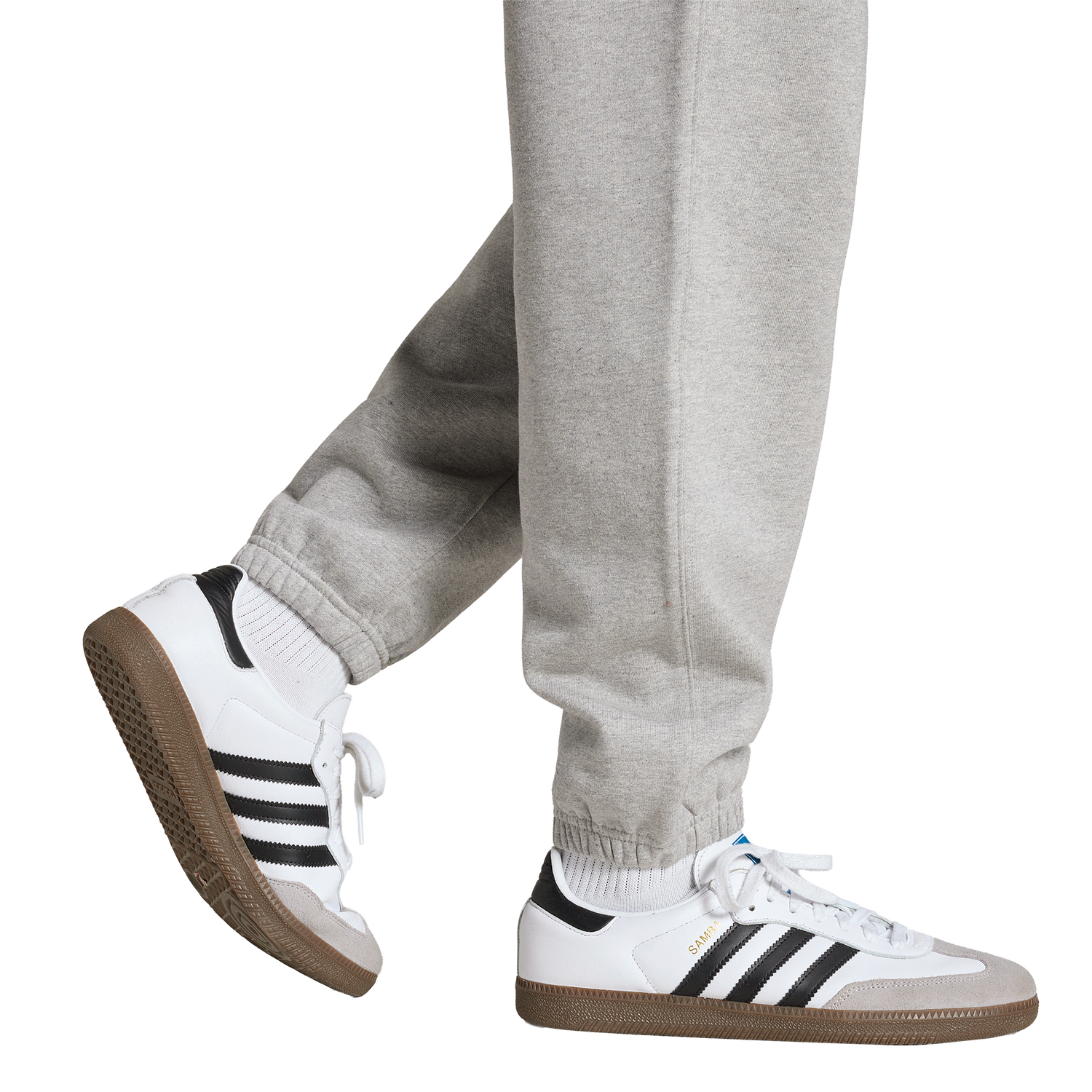 adidas Originals Trefoil Essentials Fleece Pants - Men's - Medium Grey Heather