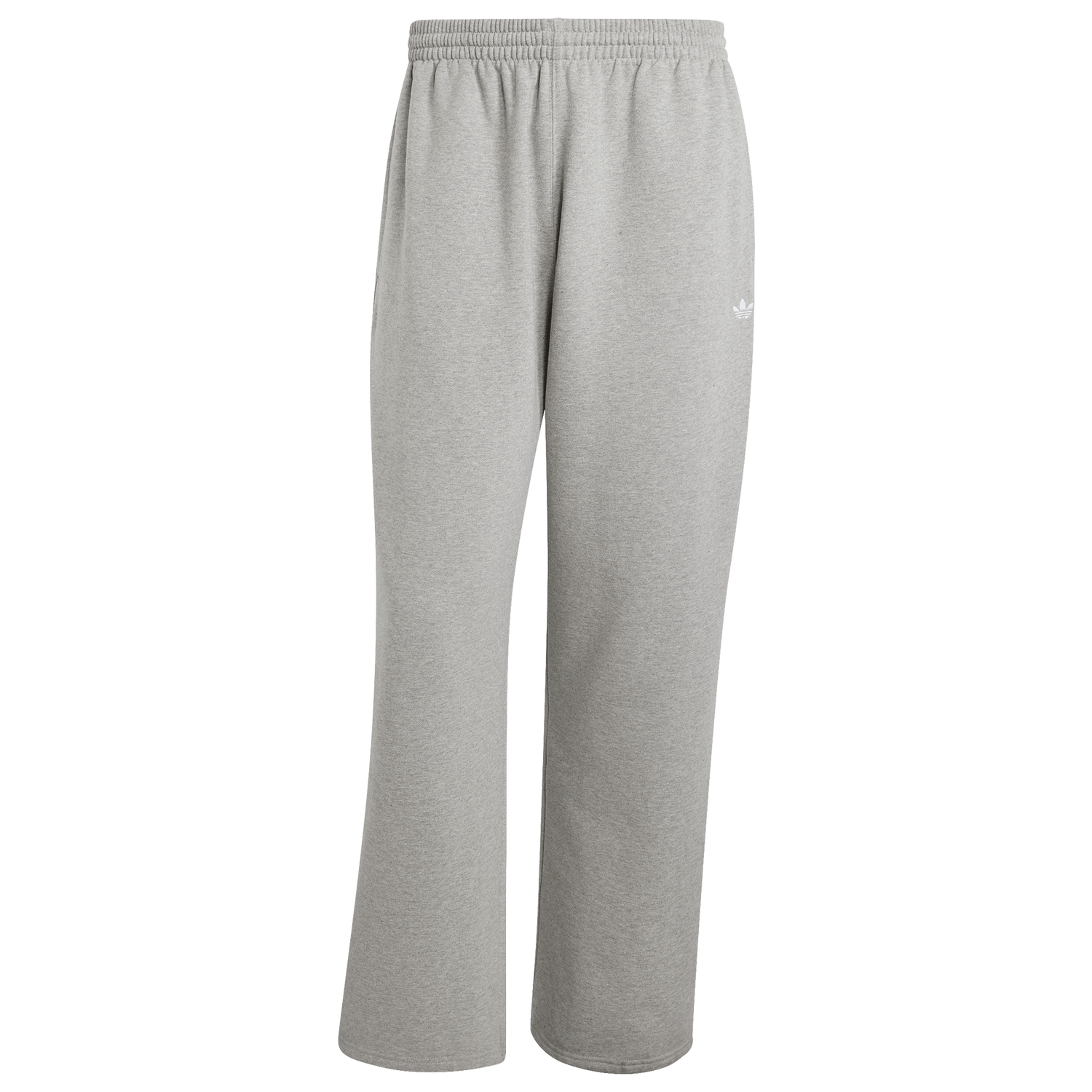 adidas Originals Trefoil Essentials Open Hem Pants - Men's - Medium Grey Heather