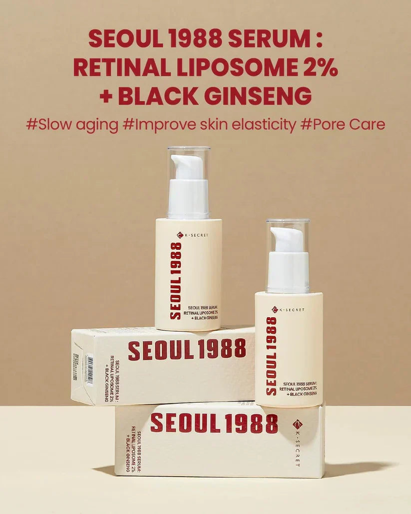 Soro K SECRET SEOUL 1988: Lipossoma Retiniano 2% + Ginseng Preto - imagem 4