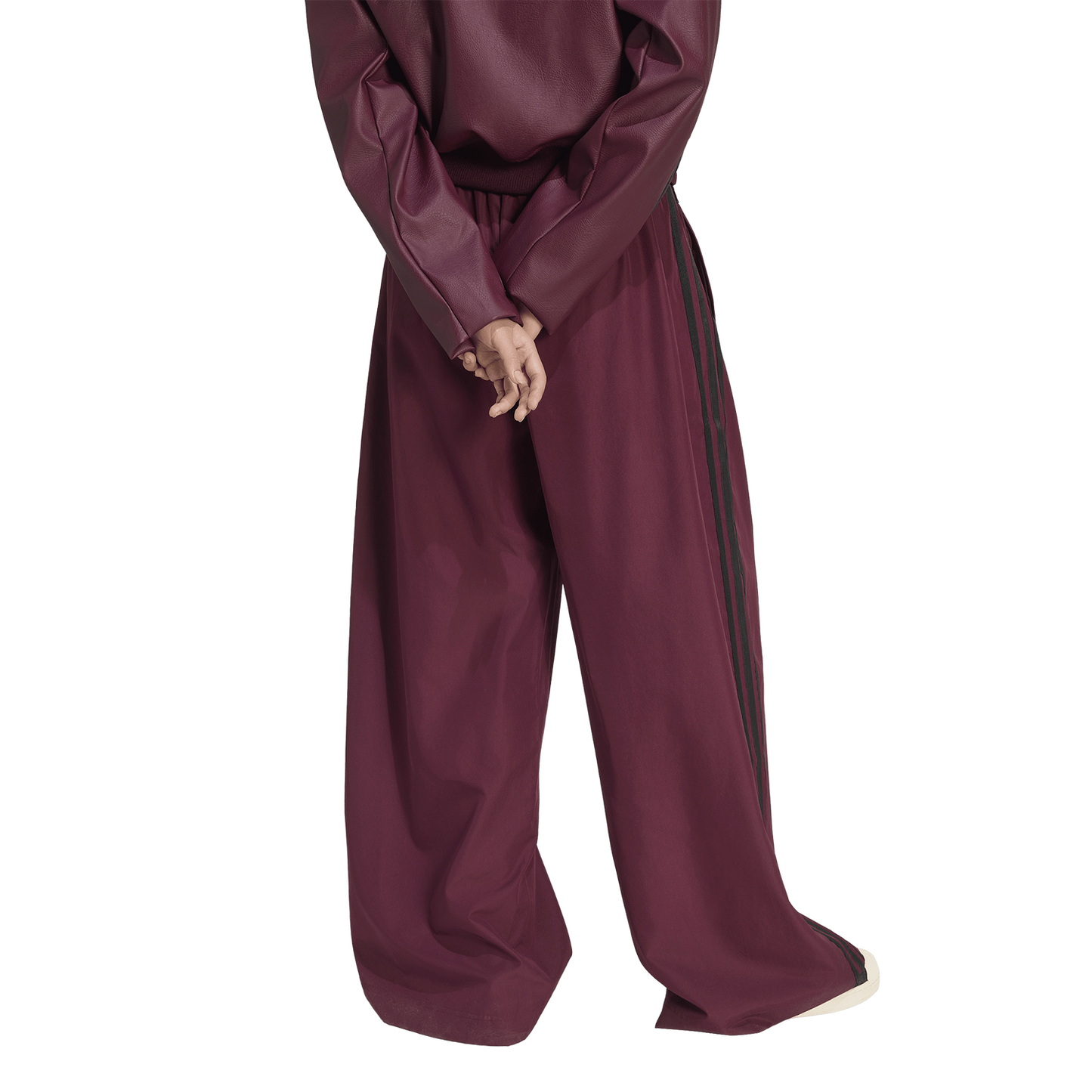 adidas Firebird Track Pants - Women's - Black/Maroon