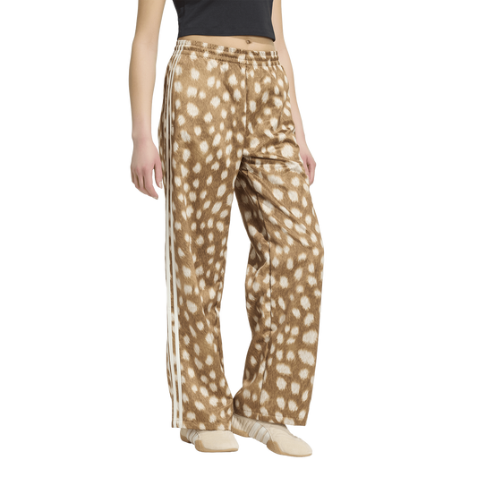 adidas Originals Firebird Animal Print Track Pants - Women's - Brown Desert