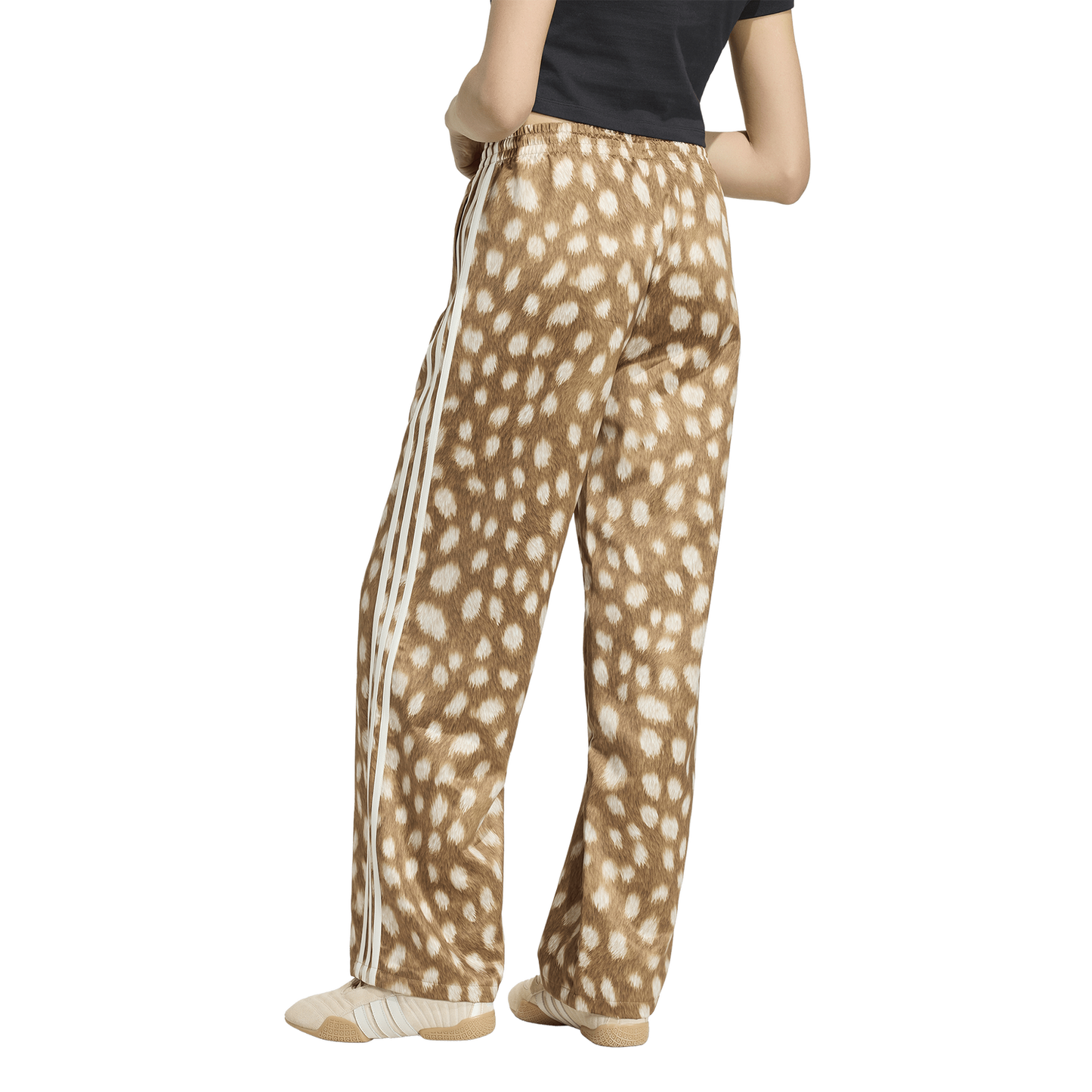 adidas Originals Firebird Animal Print Track Pants - Women's - Brown Desert
