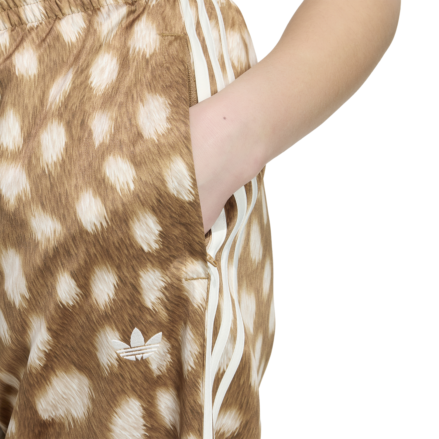 adidas Originals Firebird Animal Print Track Pants - Women's - Brown Desert