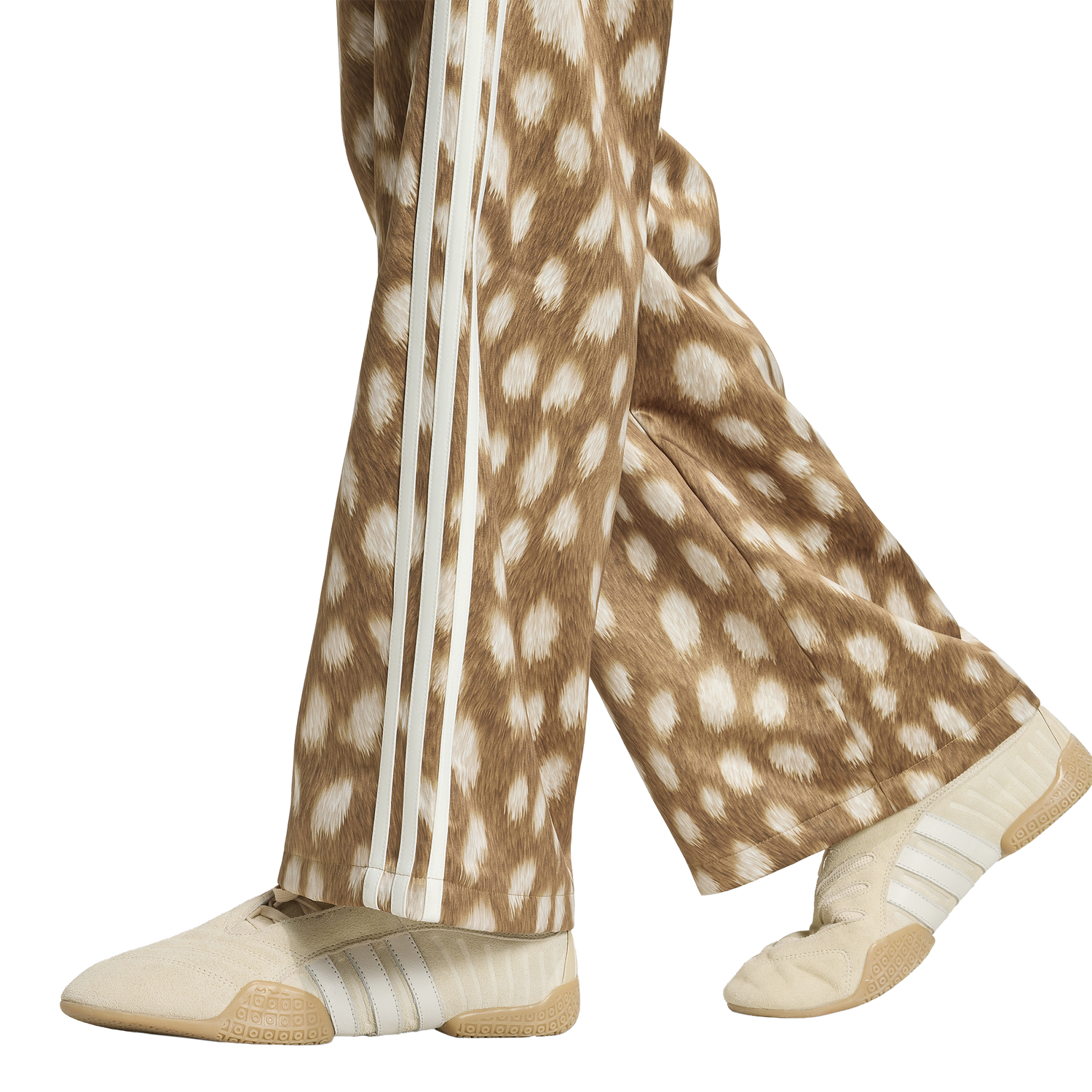 adidas Originals Firebird Animal Print Track Pants - Women's - Brown Desert