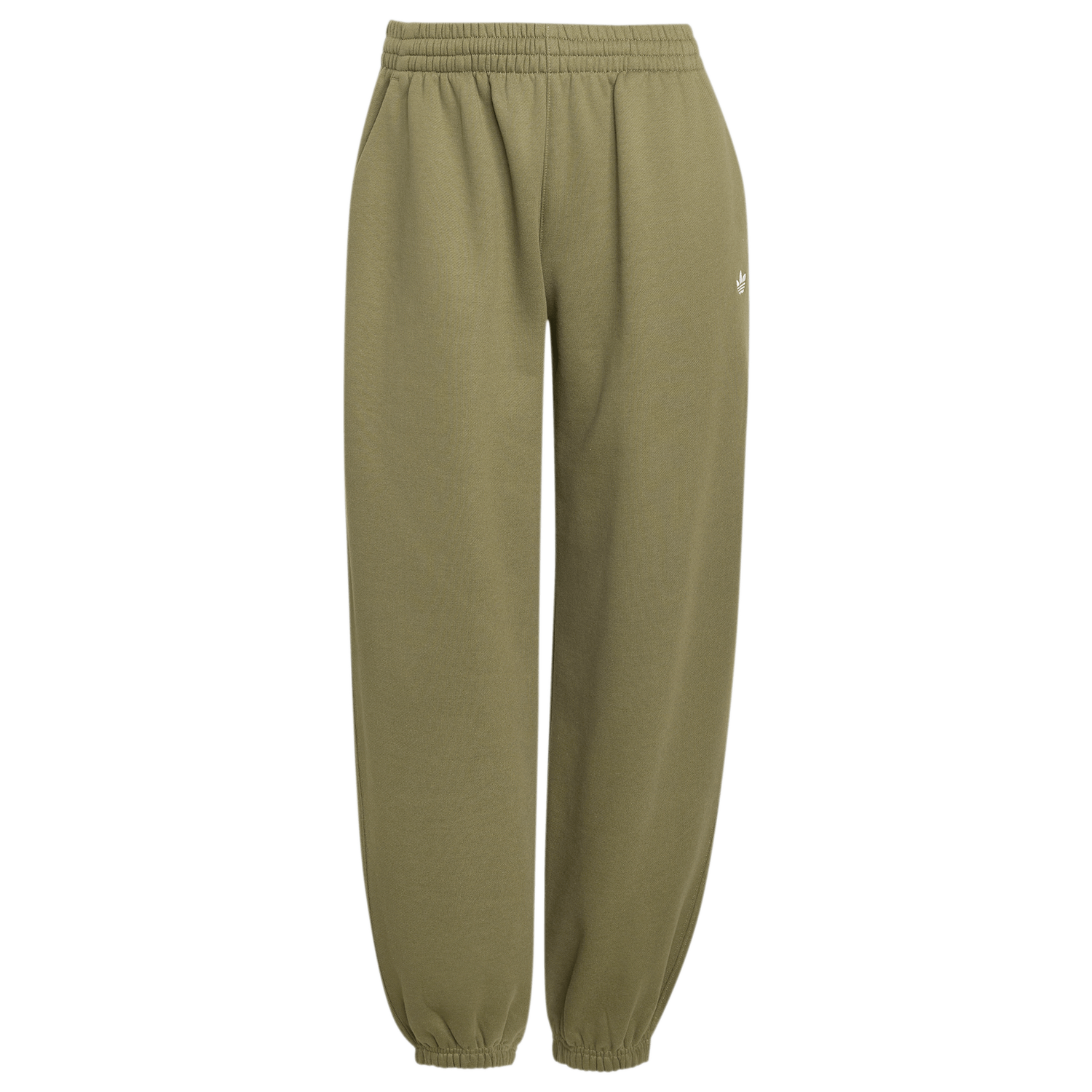 adidas Originals Essentials Loose Fleece Joggers - Women's - Olive Strata