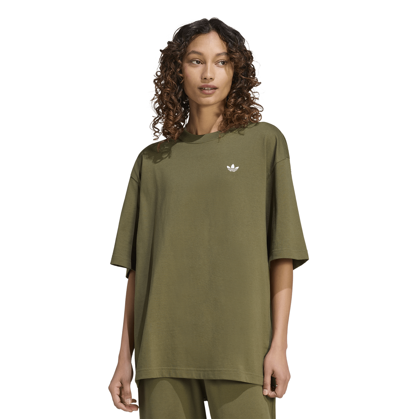 adidas Originals Essentials Boyfriend T-Shirt - Women's - Olive Strata