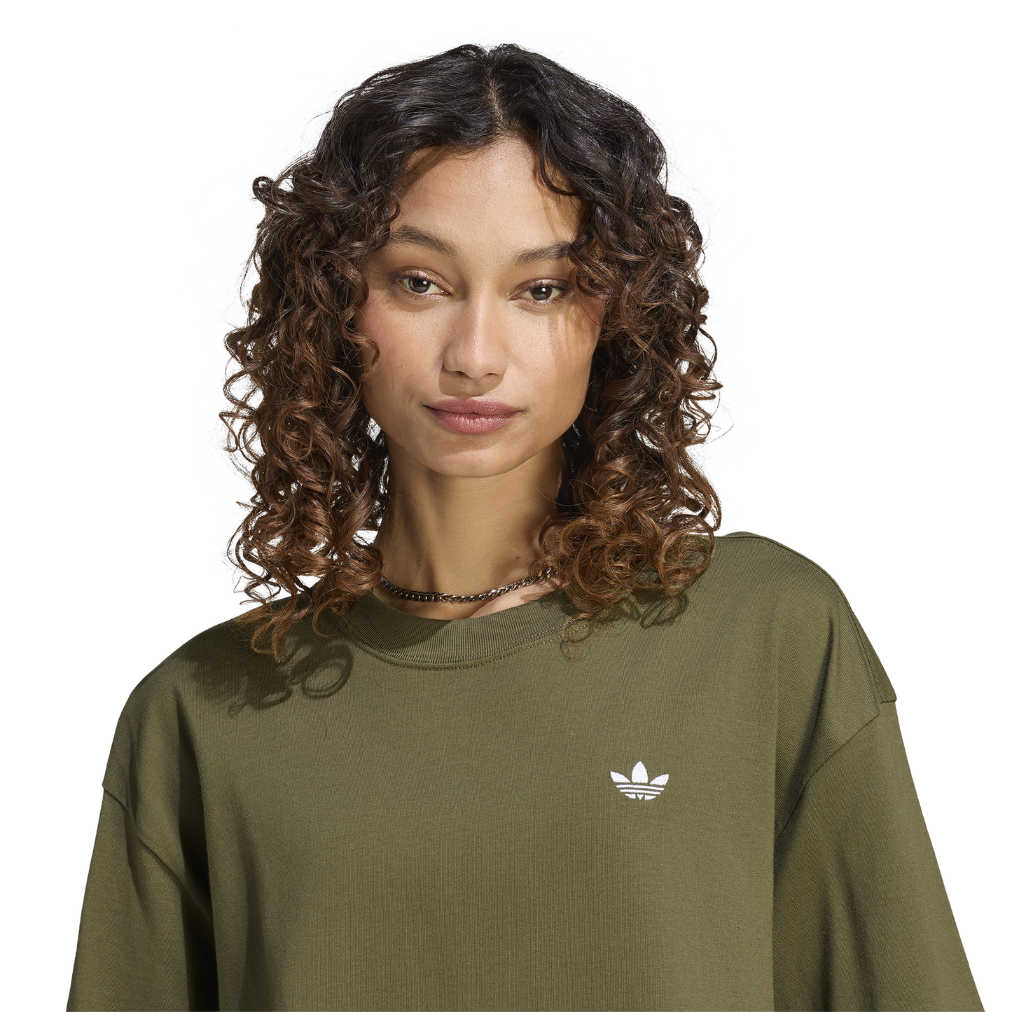 adidas Originals Essentials Boyfriend T-Shirt - Women's - Olive Strata