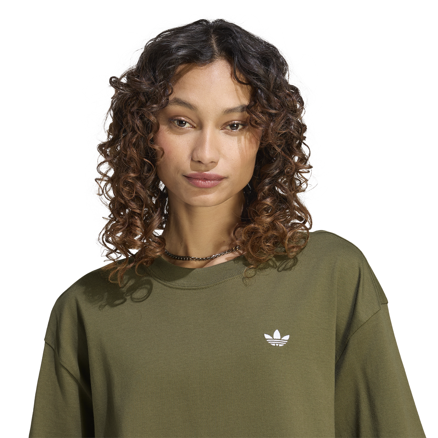 adidas Originals Essentials Boyfriend T-Shirt - Women's - Olive Strata