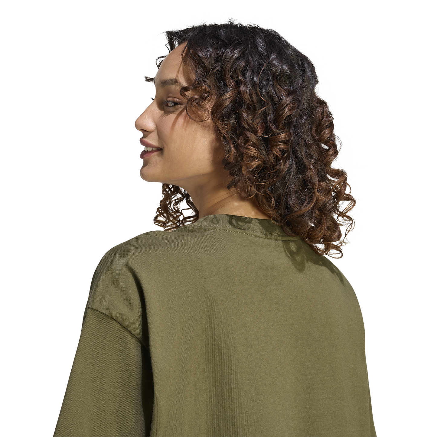 adidas Originals Essentials Boyfriend T-Shirt - Women's - Olive Strata