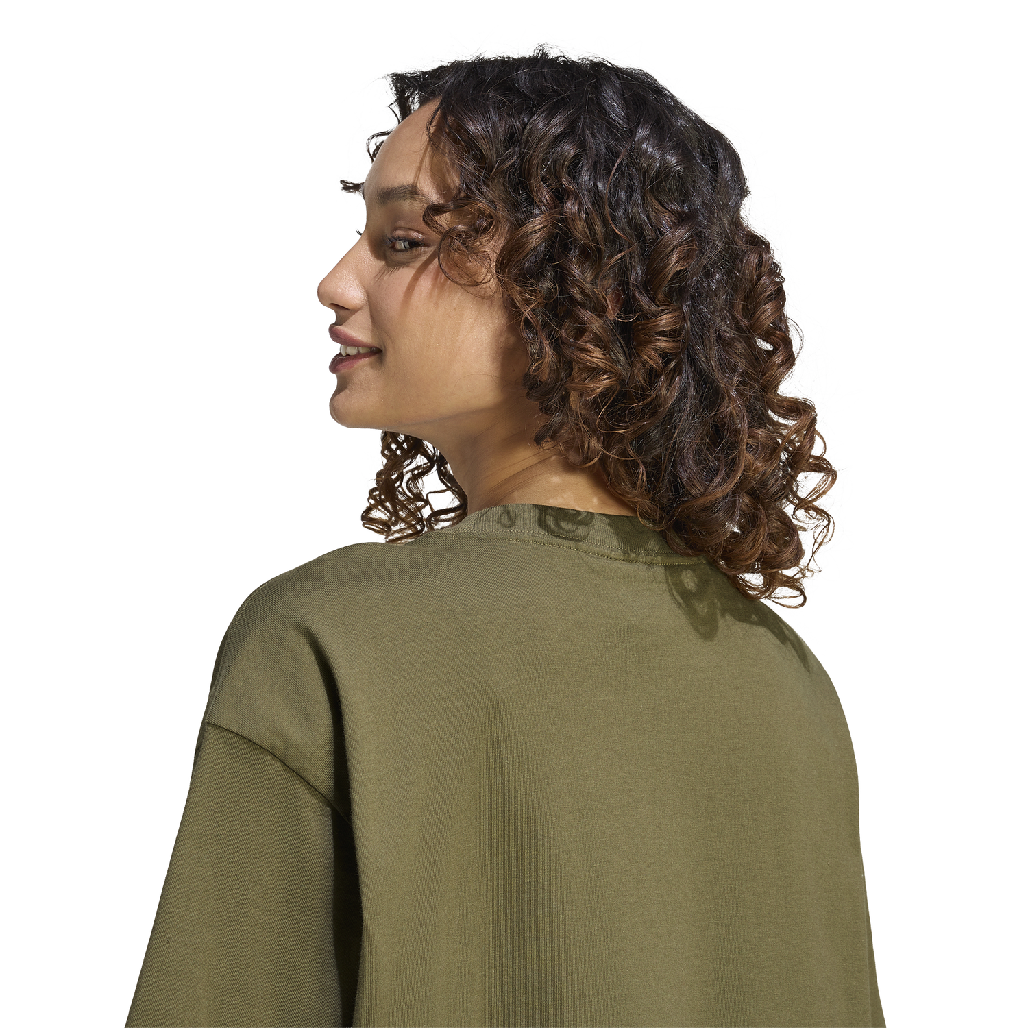 adidas Originals Essentials Boyfriend T-Shirt - Women's - Olive Strata