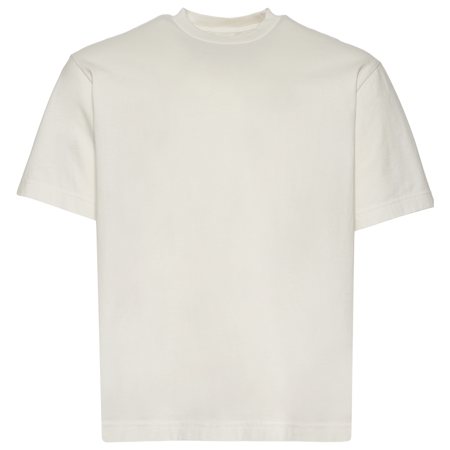 LCKR Heavy Weight Distressed Relaxed Fit T-Shirt - Men's - Egret