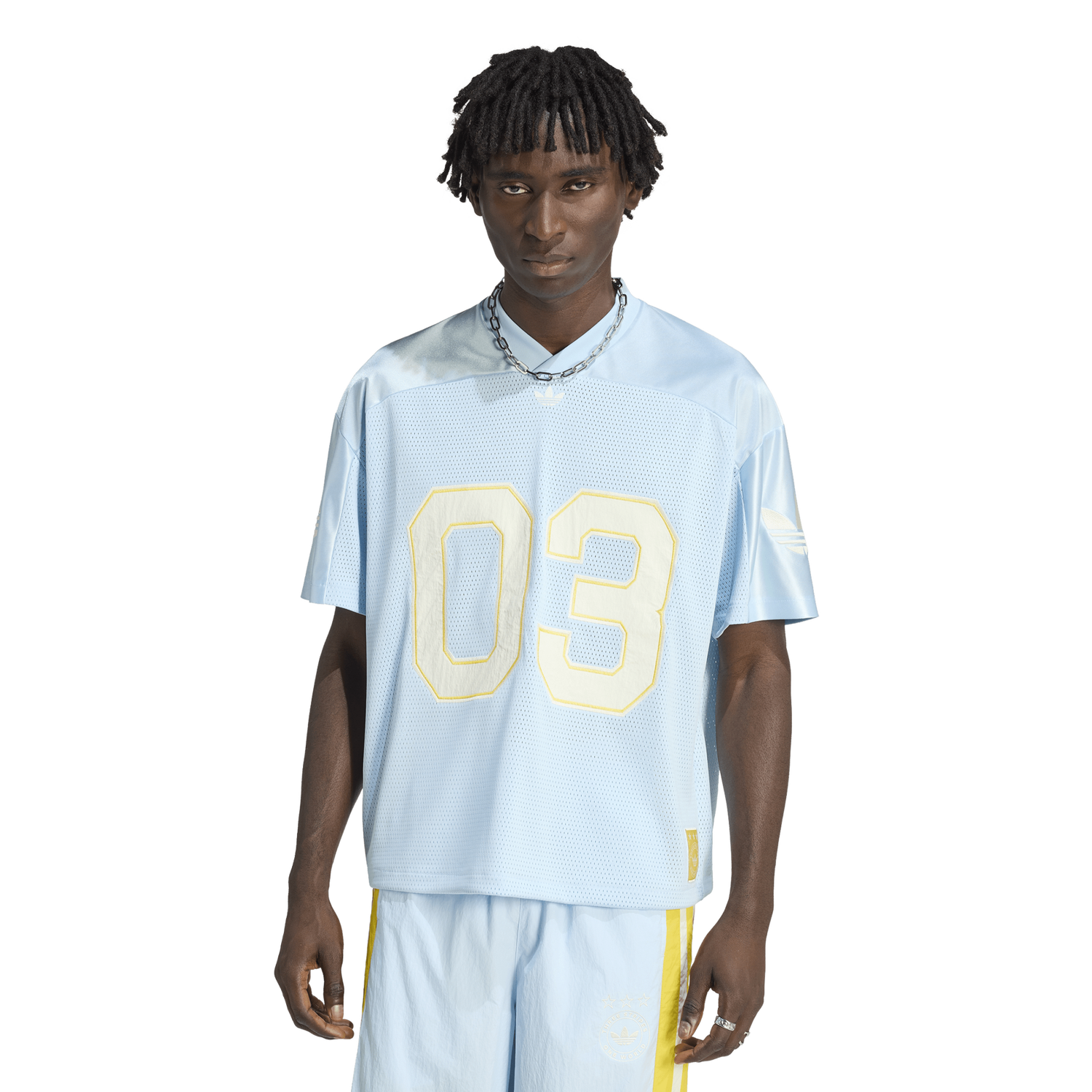 adidas Originals Original Football Jersey - Men's - Carolina/White