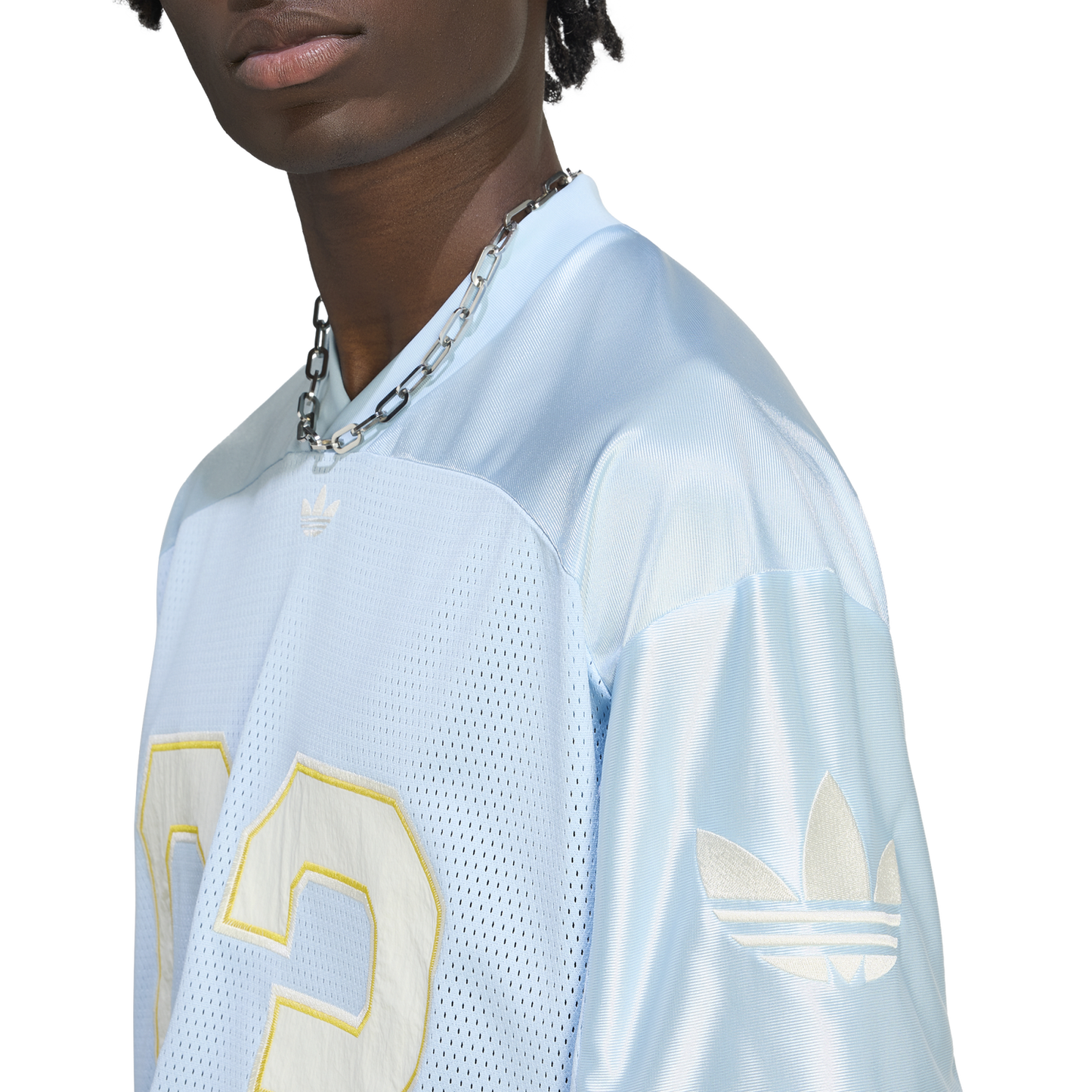 adidas Originals Original Football Jersey - Men's - Carolina/White