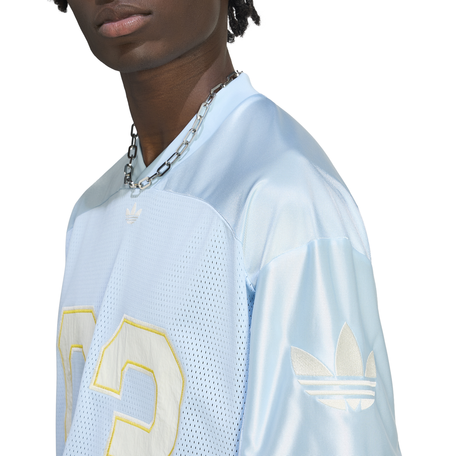 adidas Originals Original Football Jersey - Men's - Carolina/White