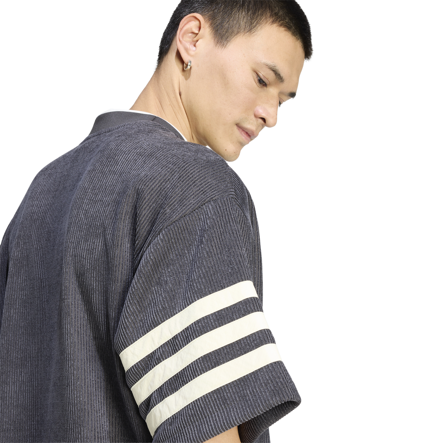 adidas Originals Knit Football Jersey - Men's - Black/Beige
