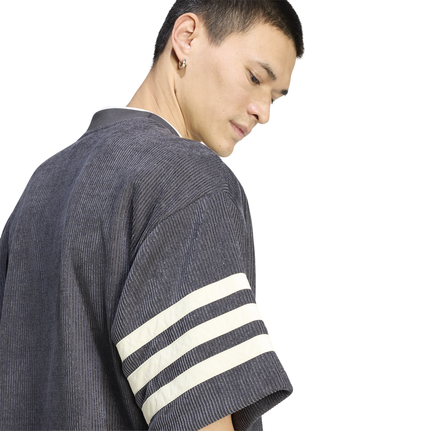 adidas Originals Knit Football Jersey - Men's - Black/Beige