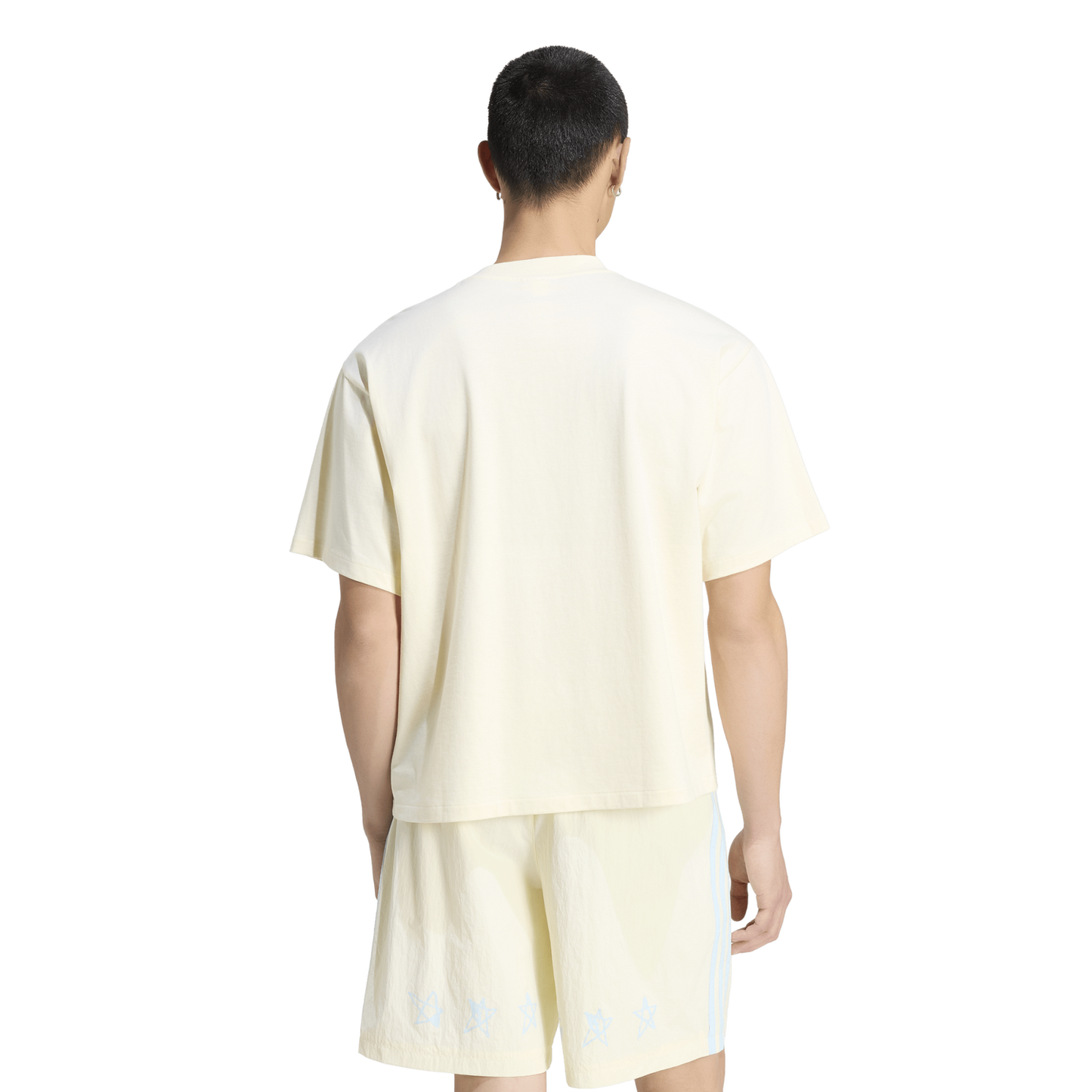 adidas Originals One World GFX T-Shirt - Men's - Beige/Carolina