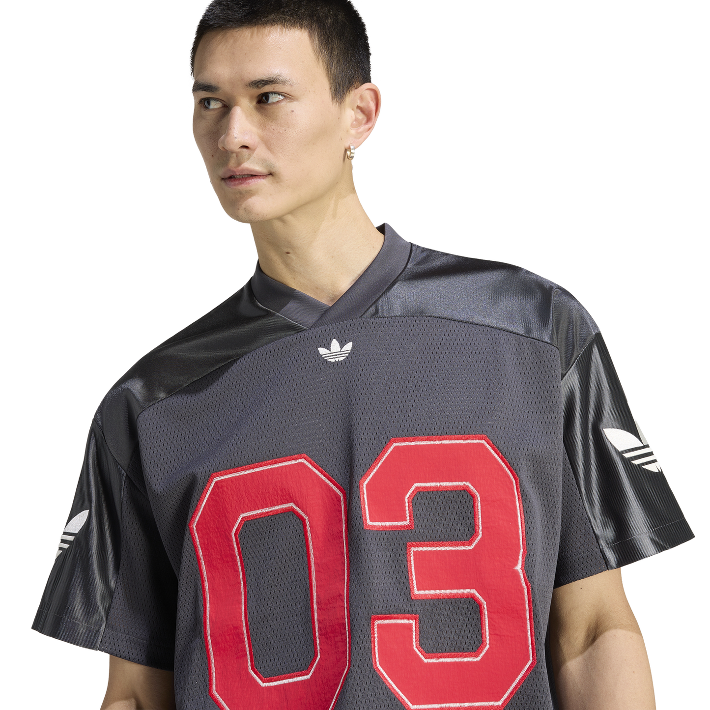 adidas Originals Original Football Jersey - Men's - Black/Red