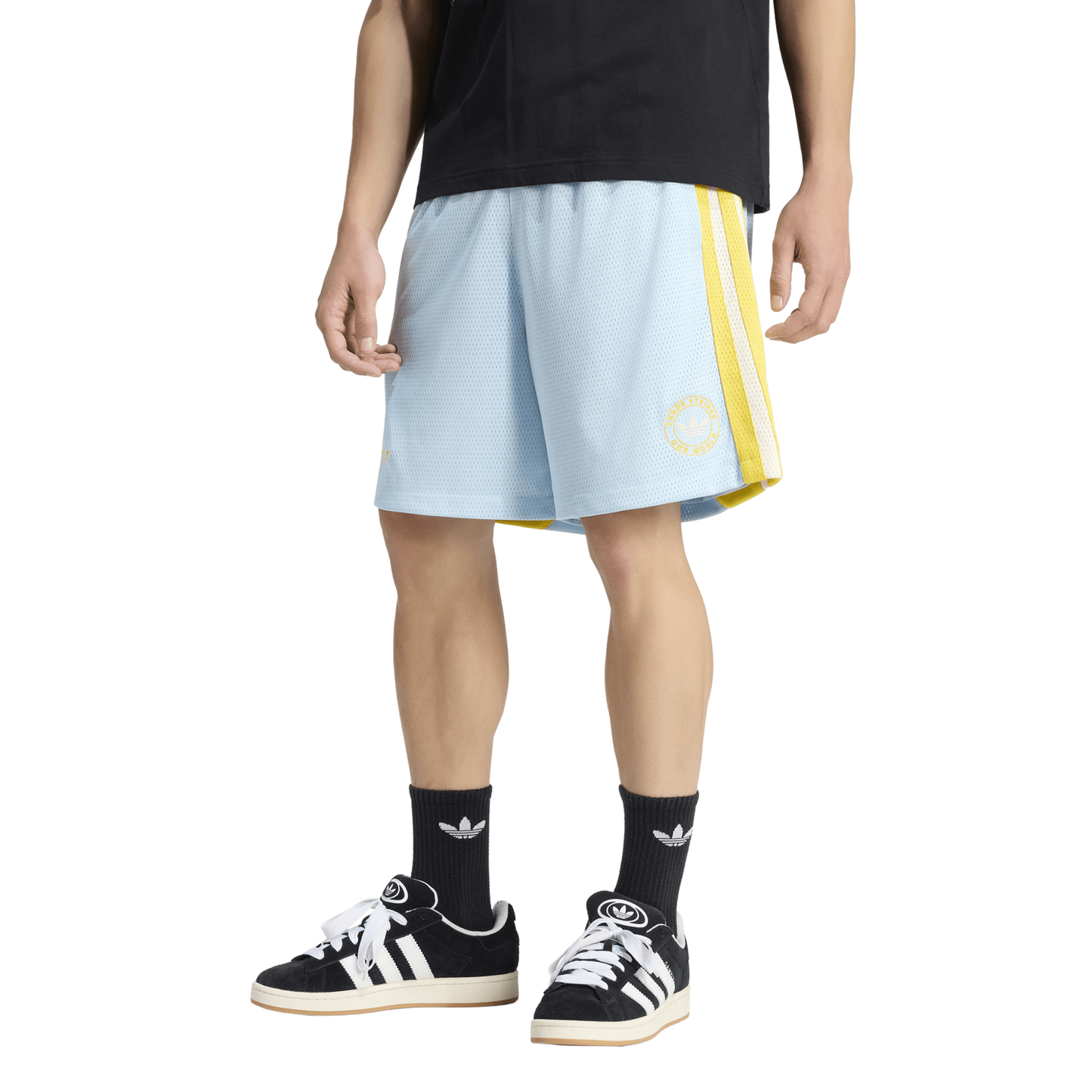 adidas Originals Santiago Short - Men's - Carolina/Yellow