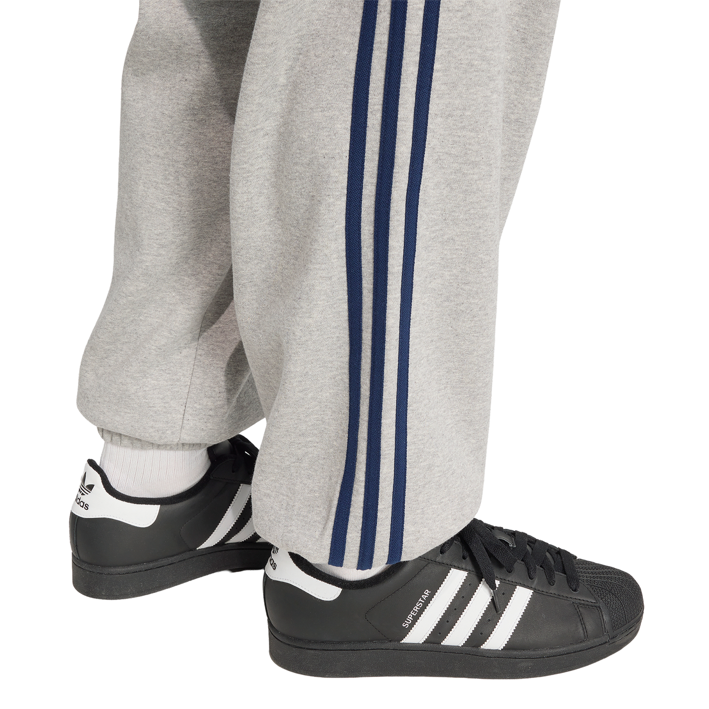 adidas Originals adicolor 3-Stripes Cuffed Sweatpants - Men's - Medium Grey Heather