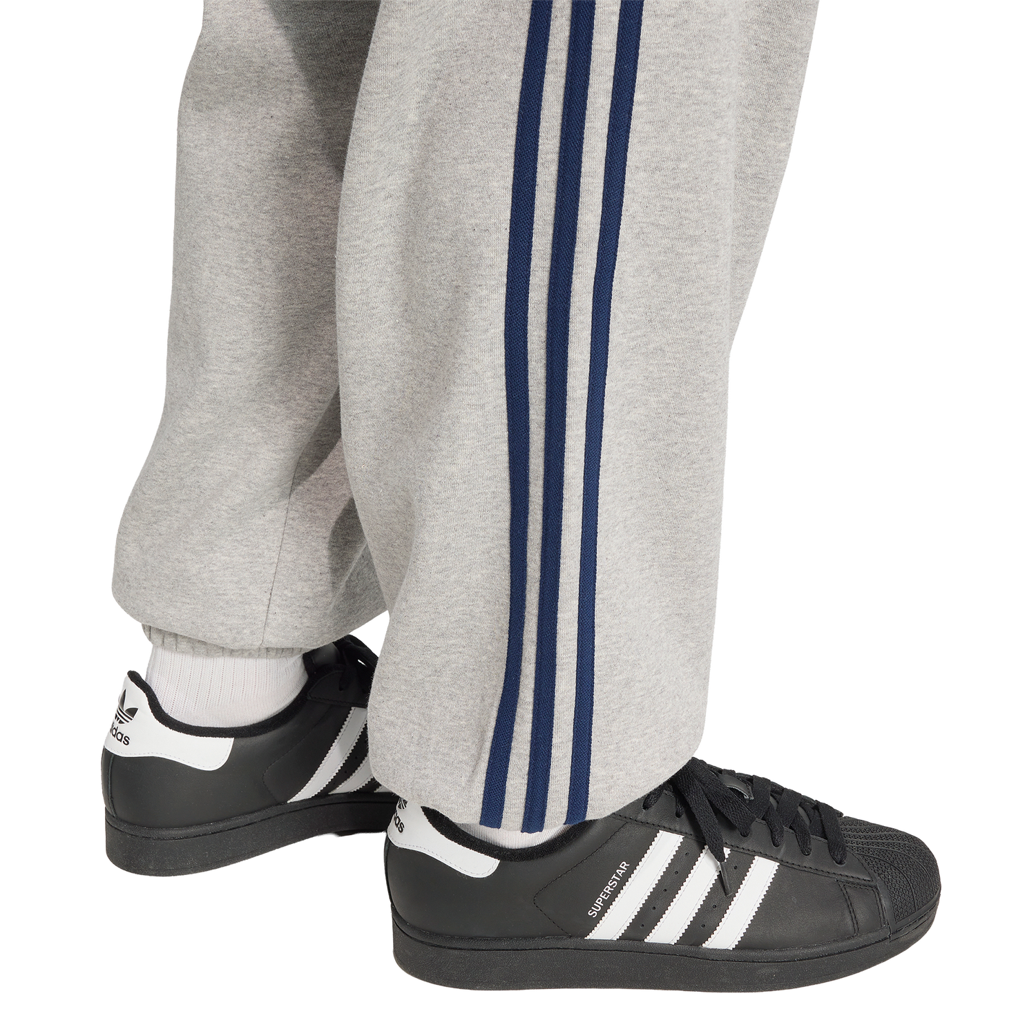 adidas Originals adicolor 3-Stripes Cuffed Sweatpants - Men's - Medium Grey Heather