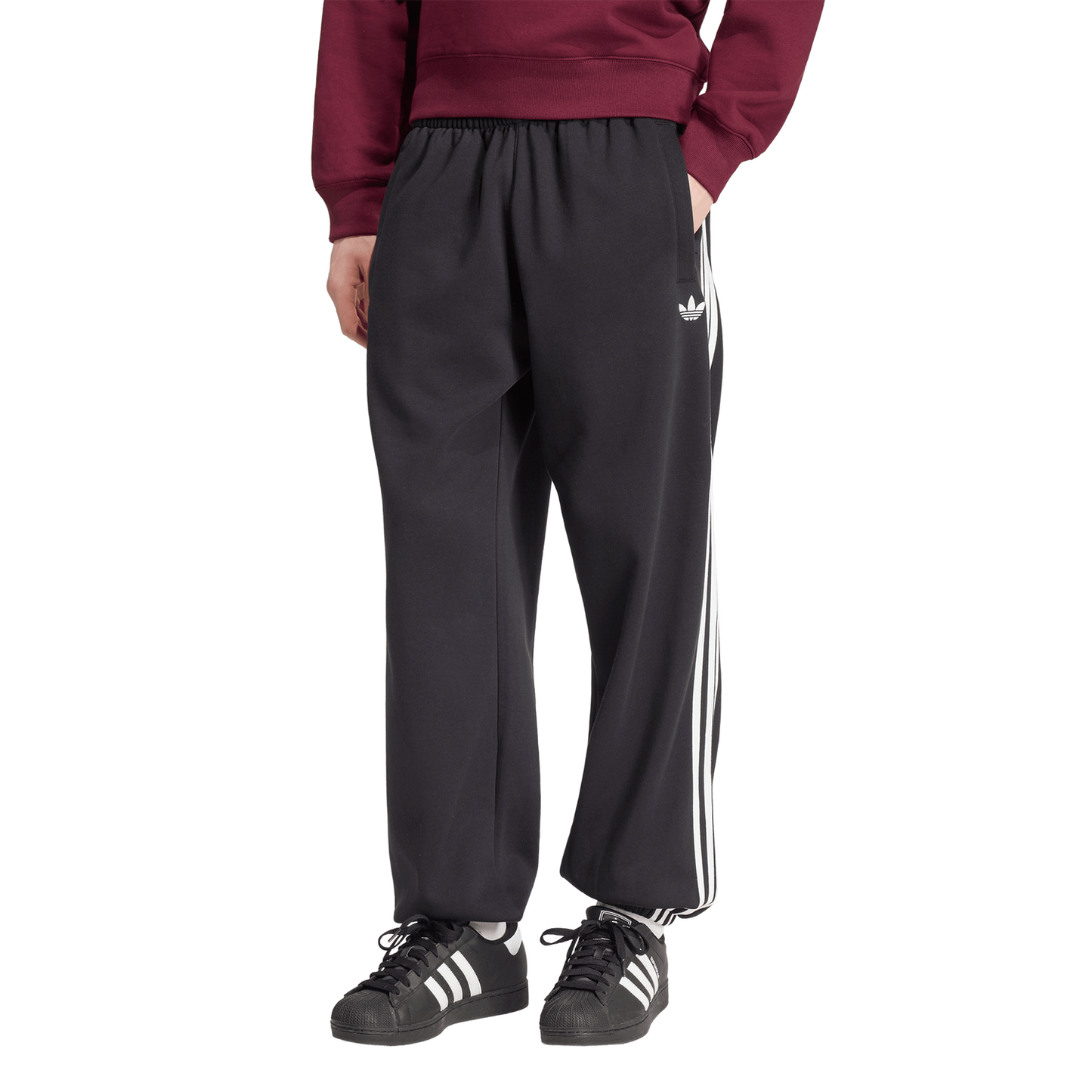 adidas Originals adicolor 3-Stripes Cuffed Sweatpants - Men's - Black