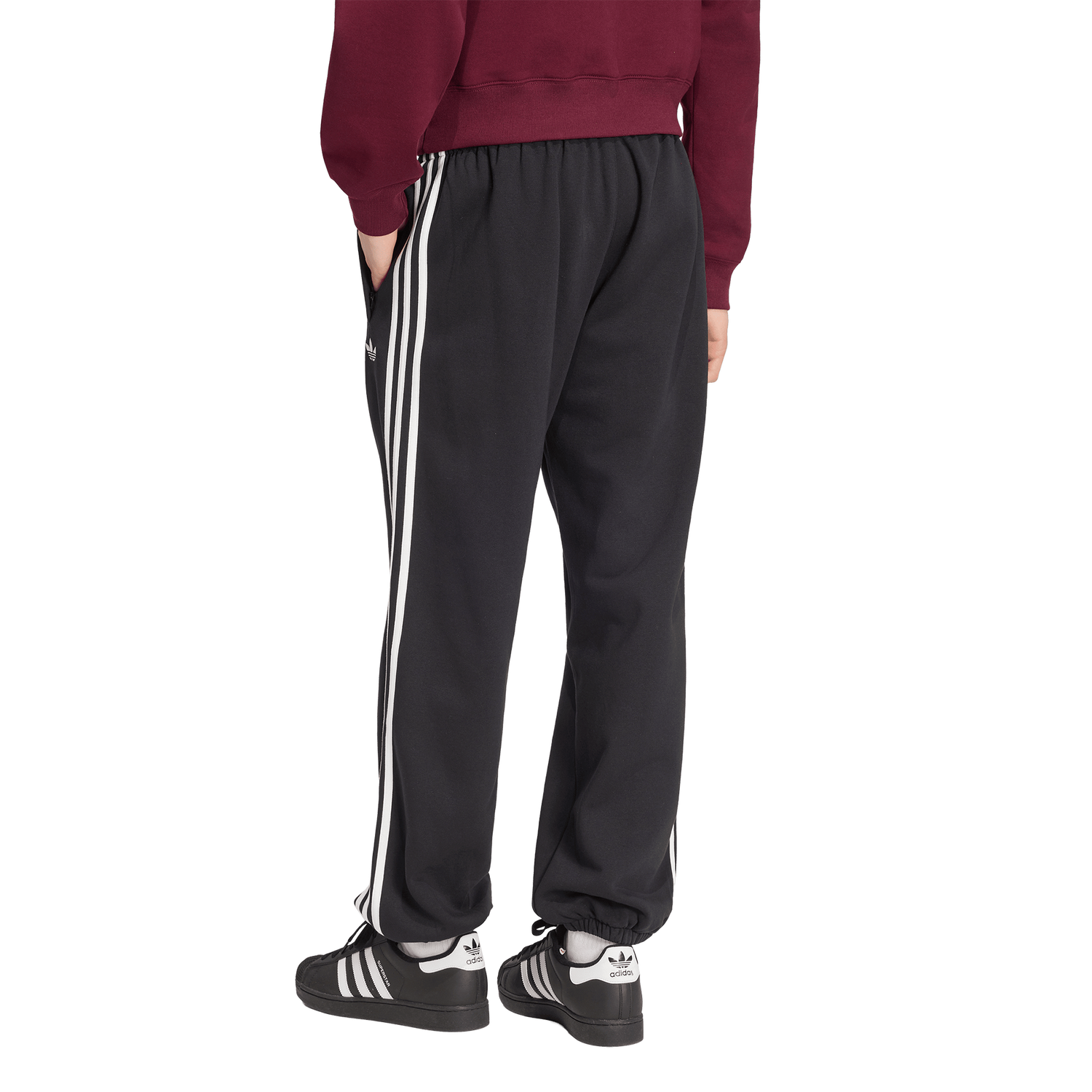 adidas Originals adicolor 3-Stripes Cuffed Sweatpants - Men's - Black