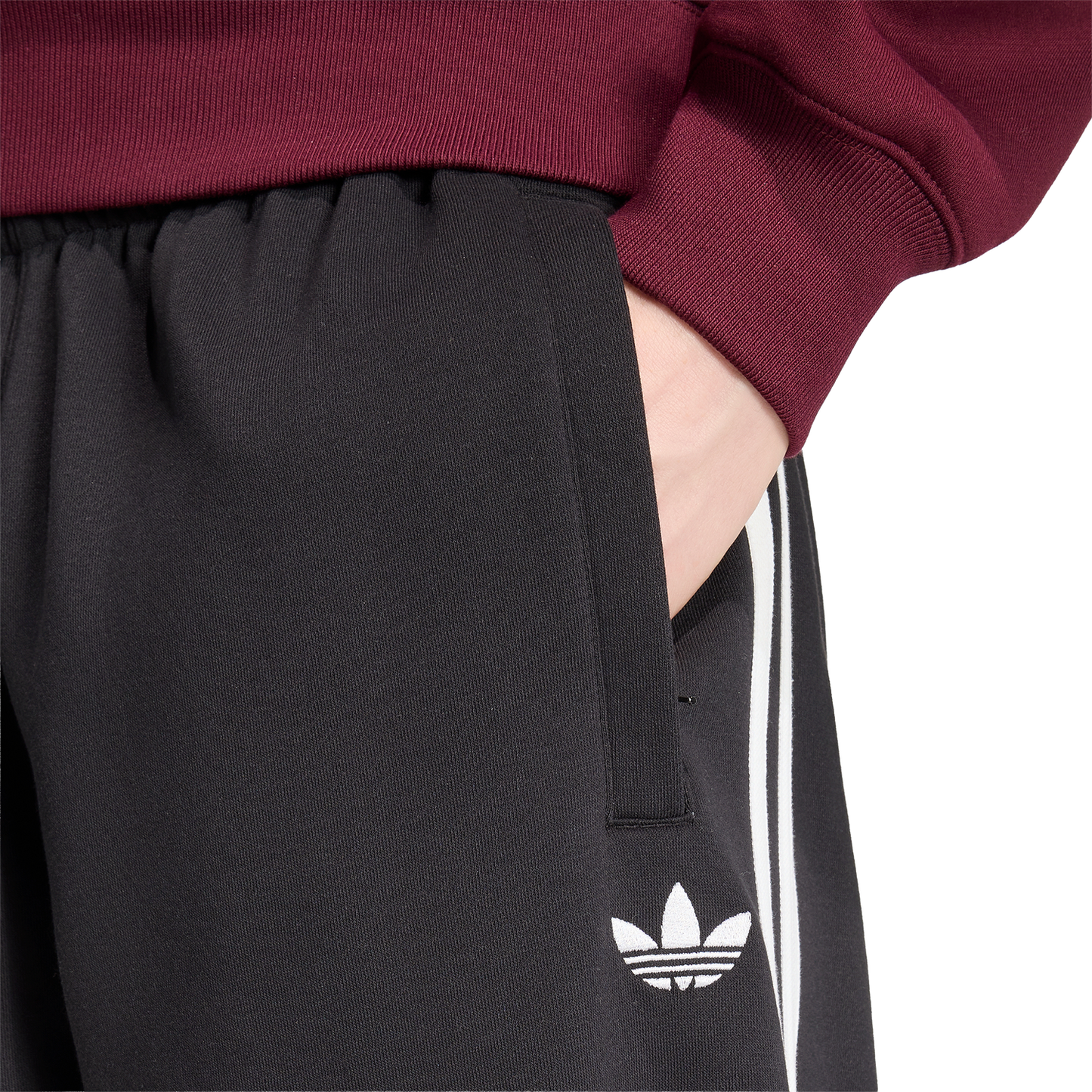 adidas Originals adicolor 3-Stripes Cuffed Sweatpants - Men's - Black