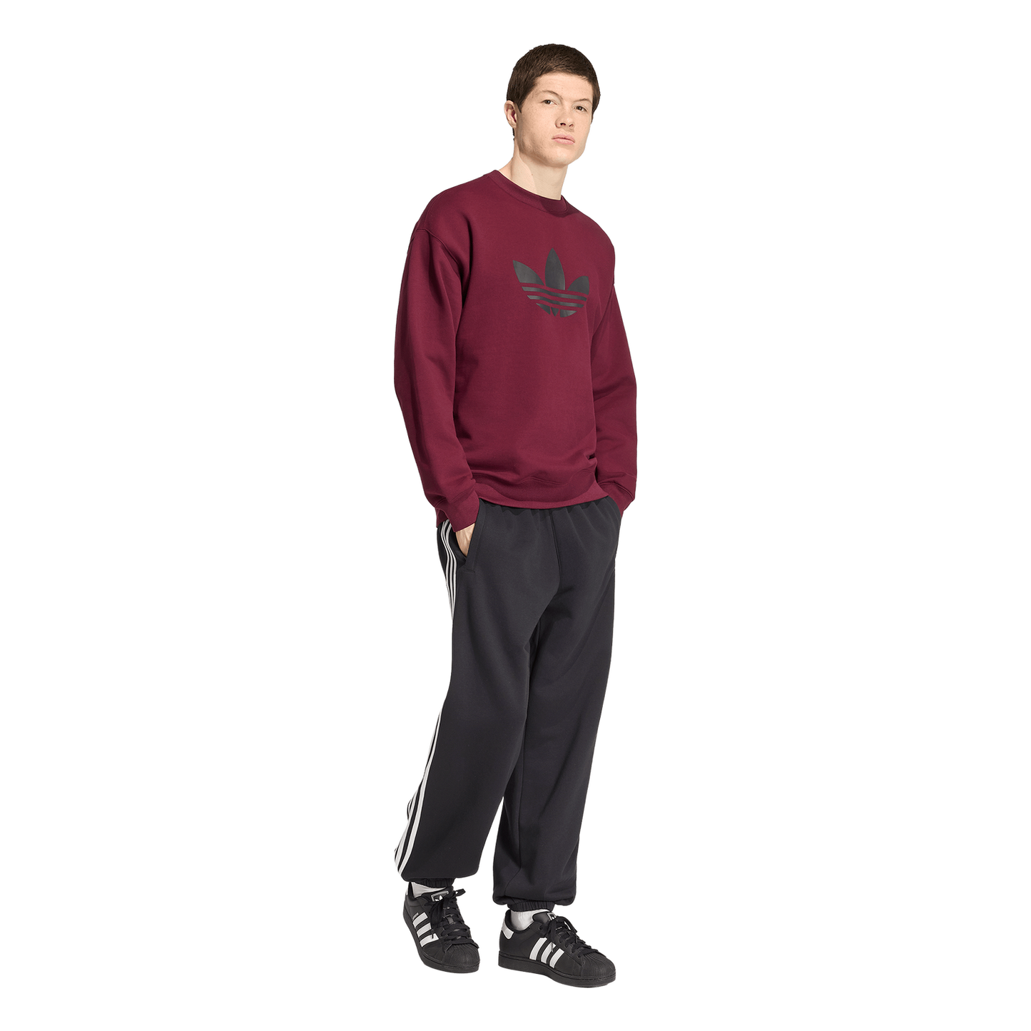 adidas Originals adicolor 3-Stripes Cuffed Sweatpants - Men's - Black
