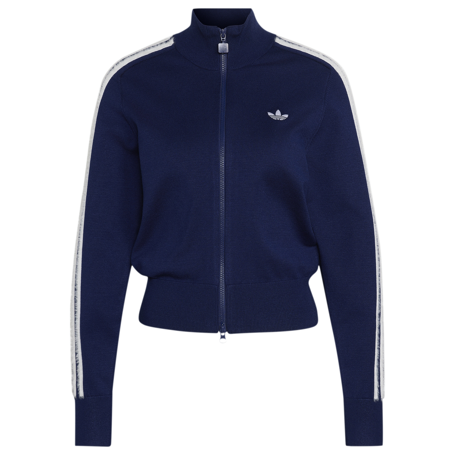 adidas Originals Firebird Knit Track Top - Women's - Dark Blue/White