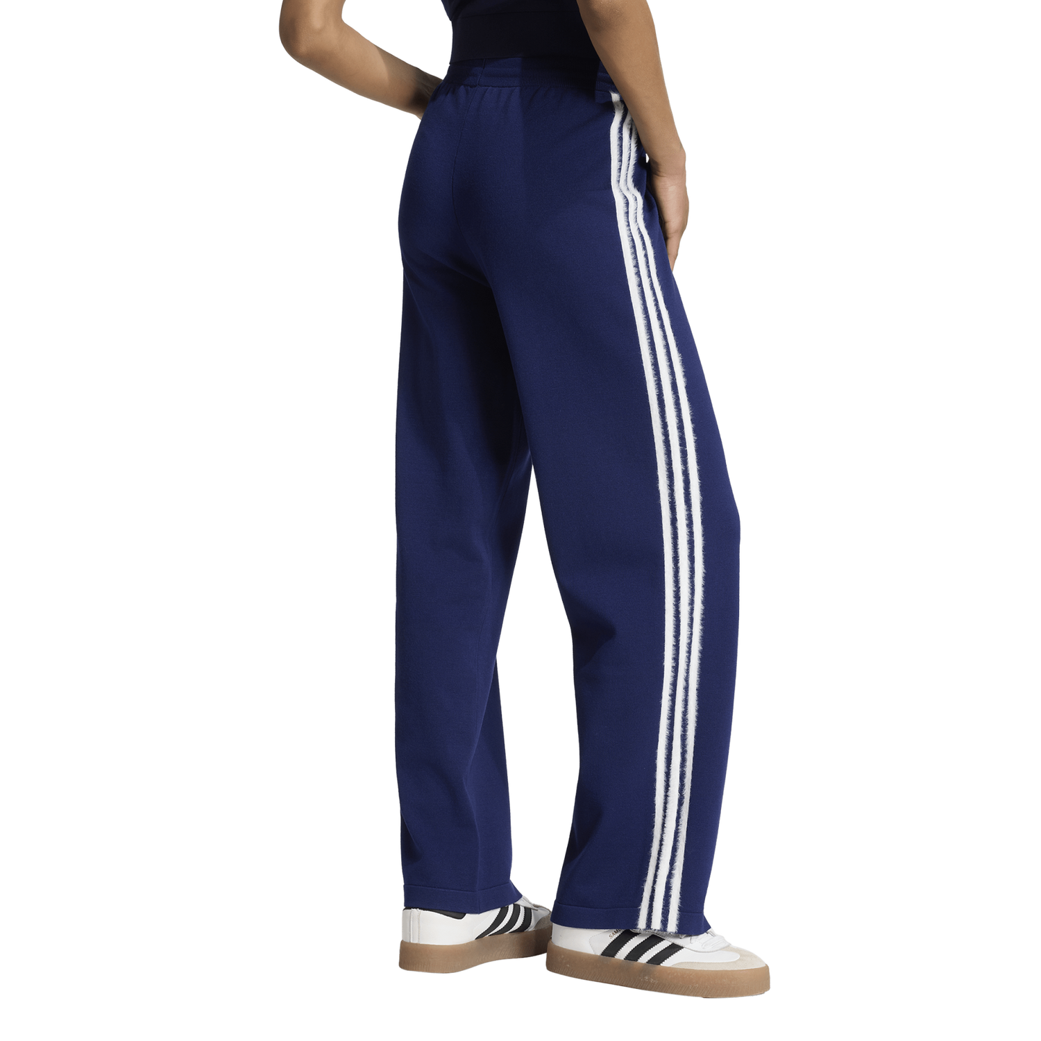 adidas Originals Firebird Knit Track Pants - Women's - Dark Blue/White