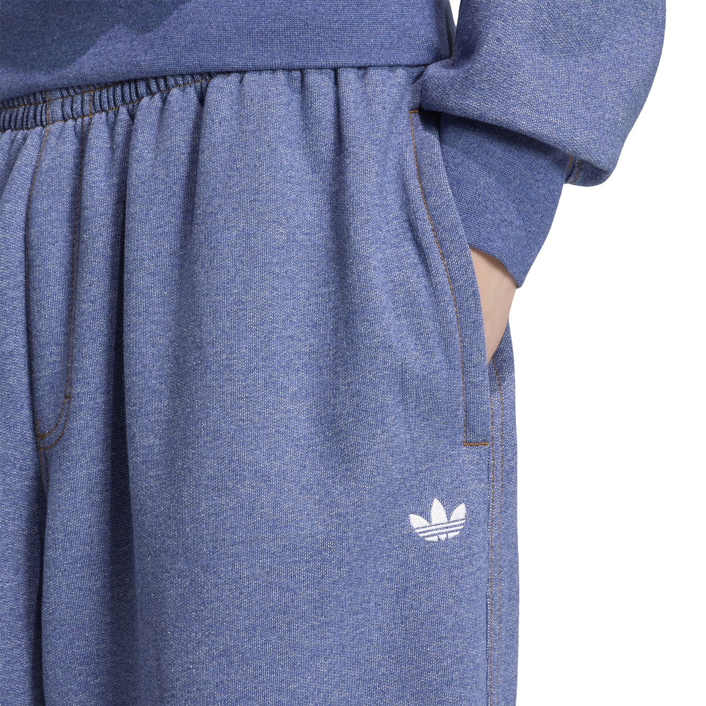 adidas Originals Essentials Melange OH Baggy Pants - Men's - White/Blue