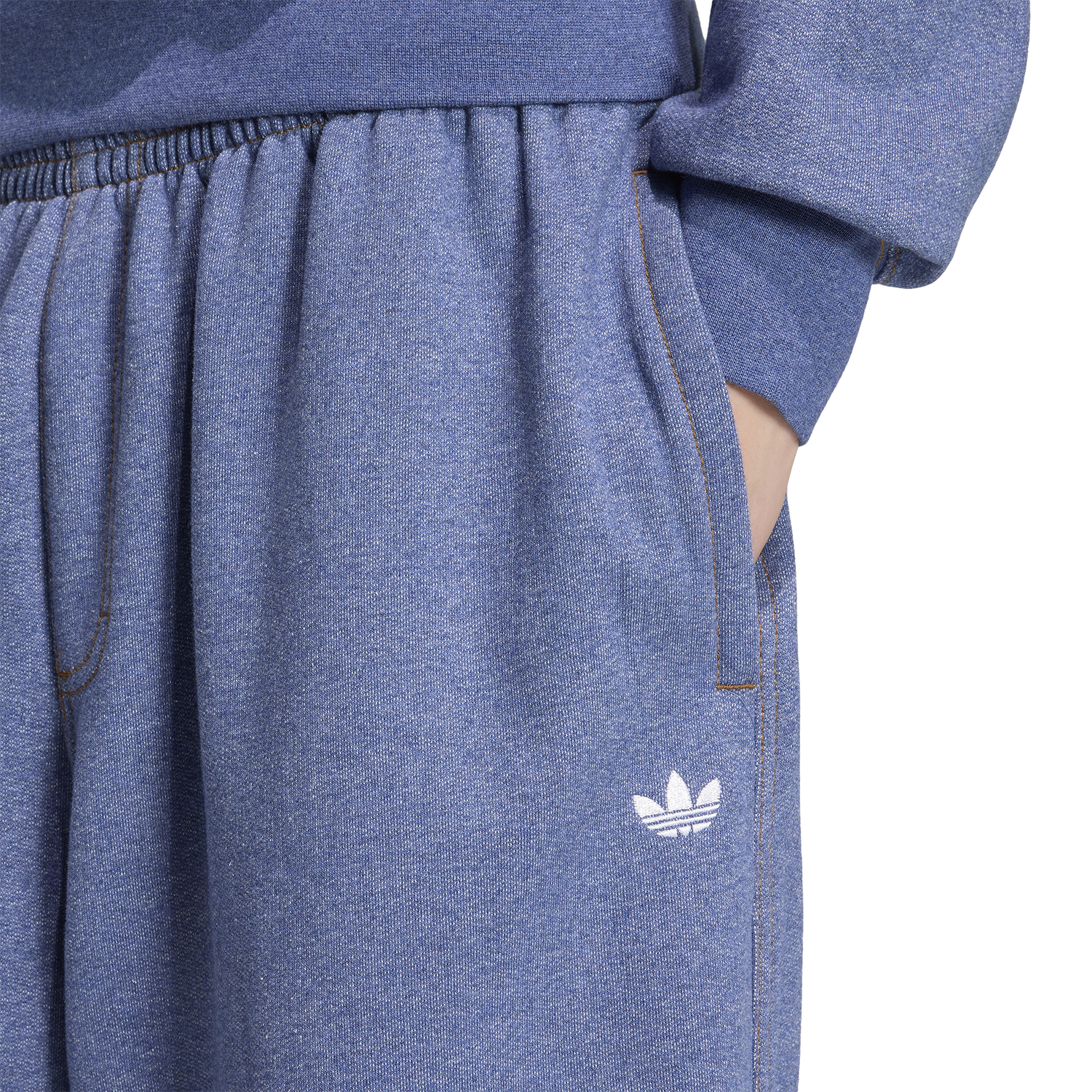 adidas Originals Essentials Melange OH Baggy Pants - Men's - White/Blue