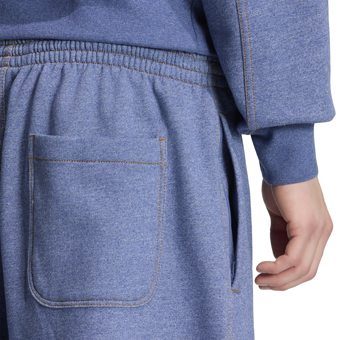 adidas Originals Essentials Melange OH Baggy Pants - Men's - White/Blue