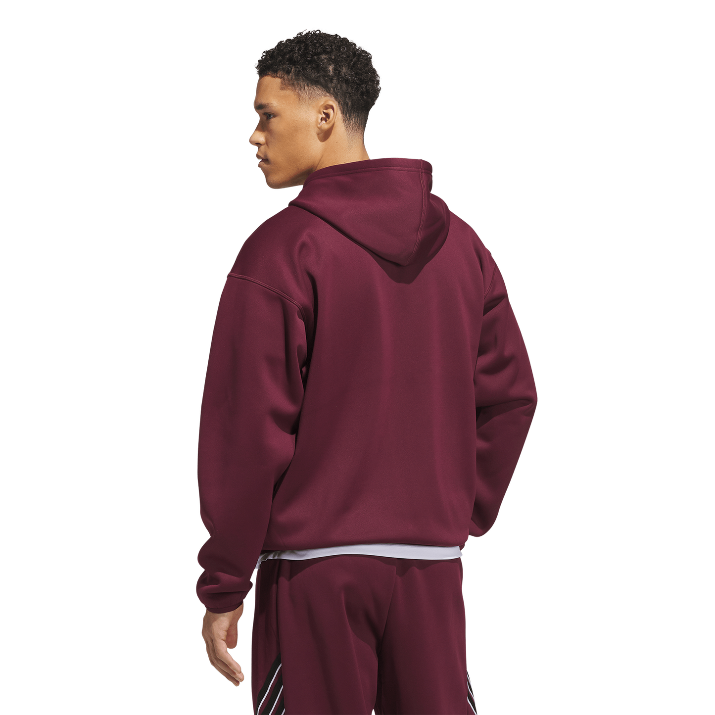adidas Crazy Warm Full-Zip Hoodie - Men's - Maroon
