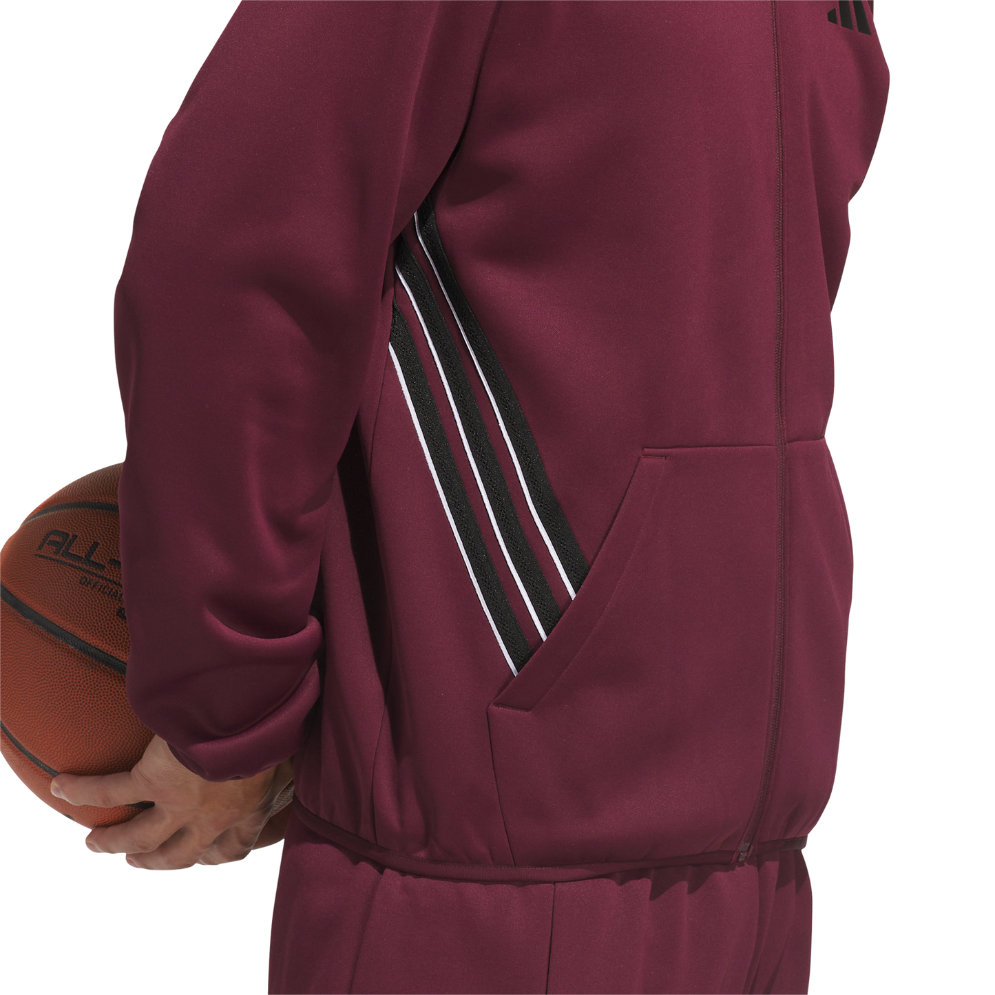 adidas Crazy Warm Full-Zip Hoodie - Men's - Maroon