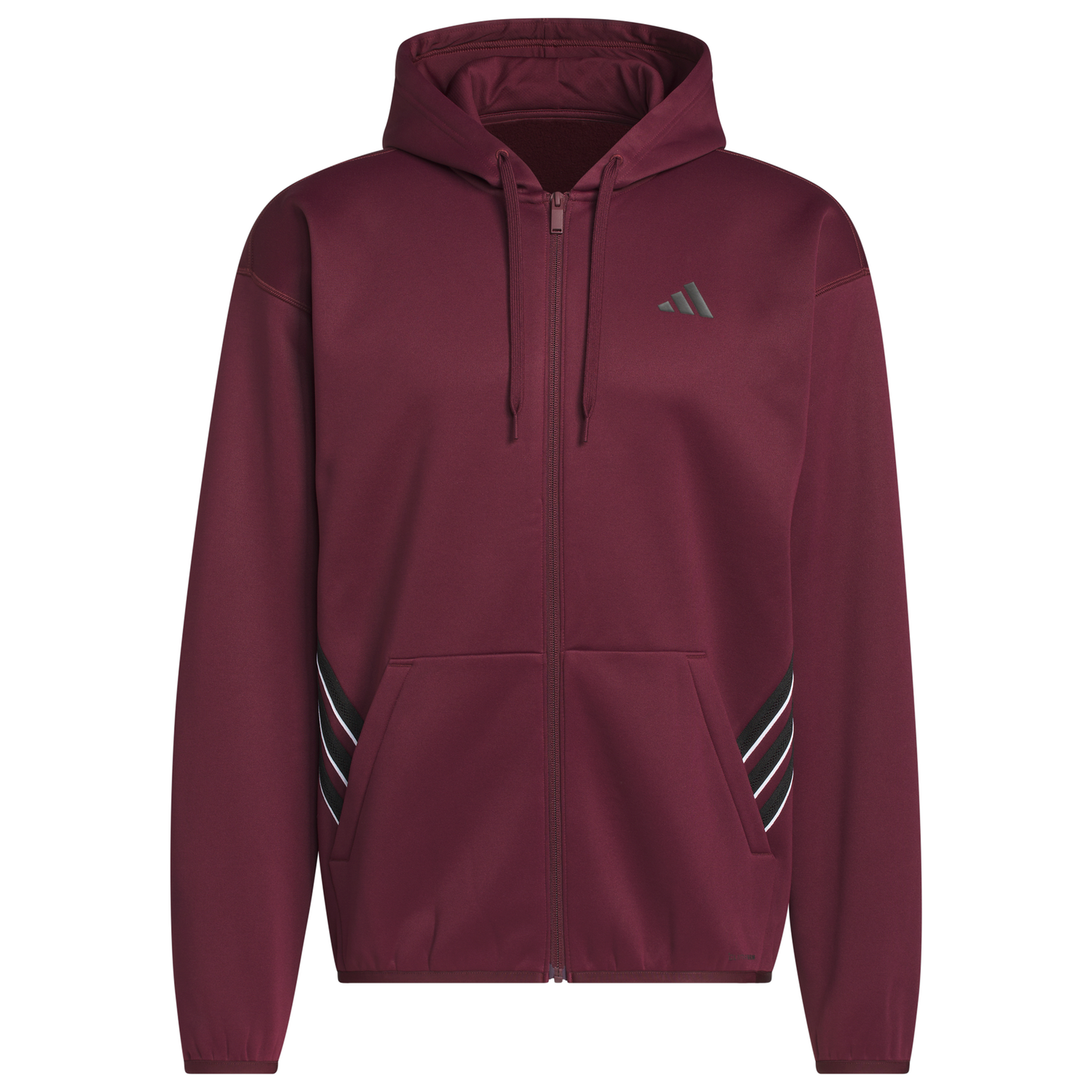 adidas Crazy Warm Full-Zip Hoodie - Men's - Maroon