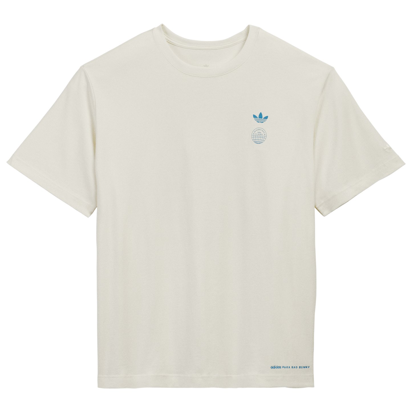 adidas Bad Bunny Buenos Aires World Tour T-Shirt - Men's - Beige/Beige