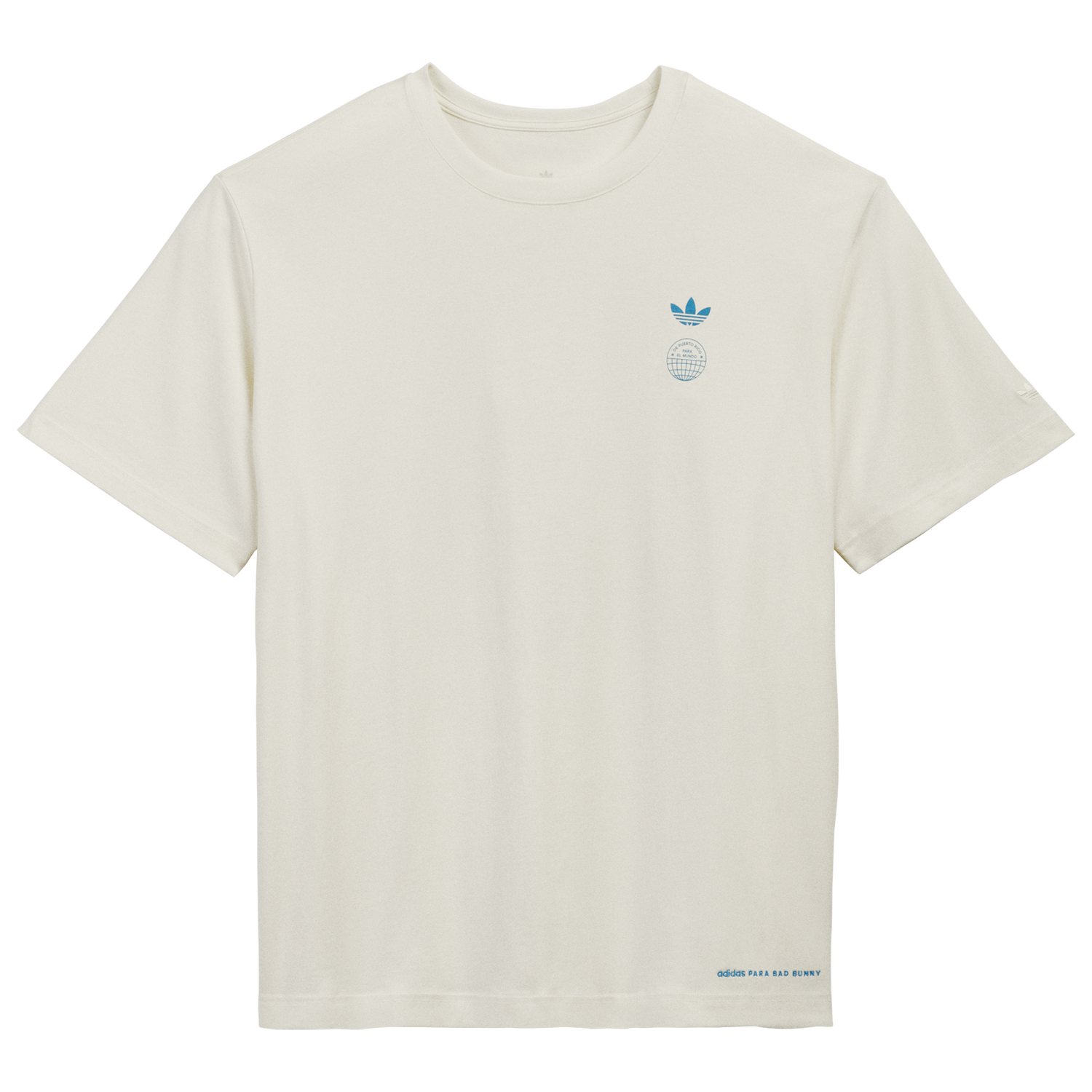 adidas Bad Bunny Buenos Aires World Tour T-Shirt - Men's - Beige/Beige