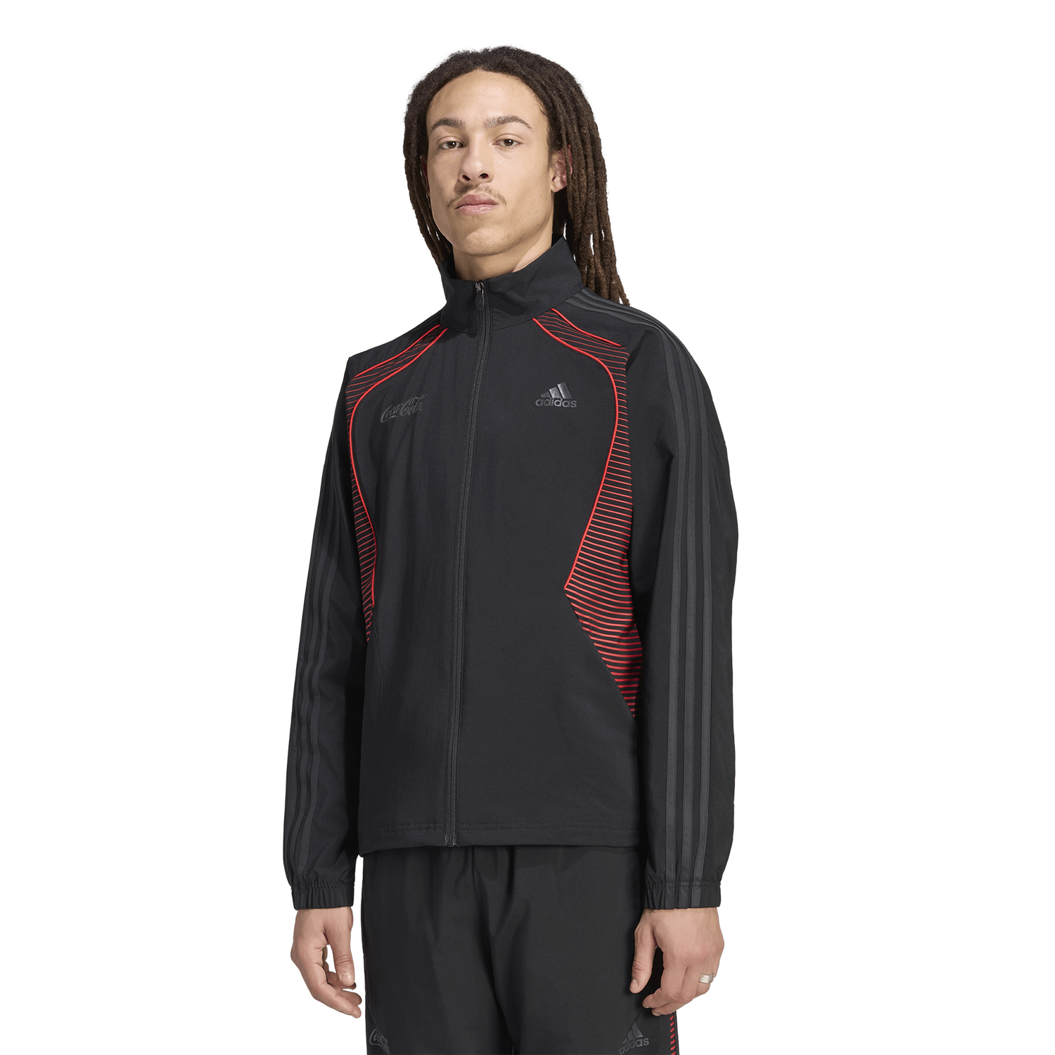 adidas Coca-Cola Track Top - Men's - Black/Red