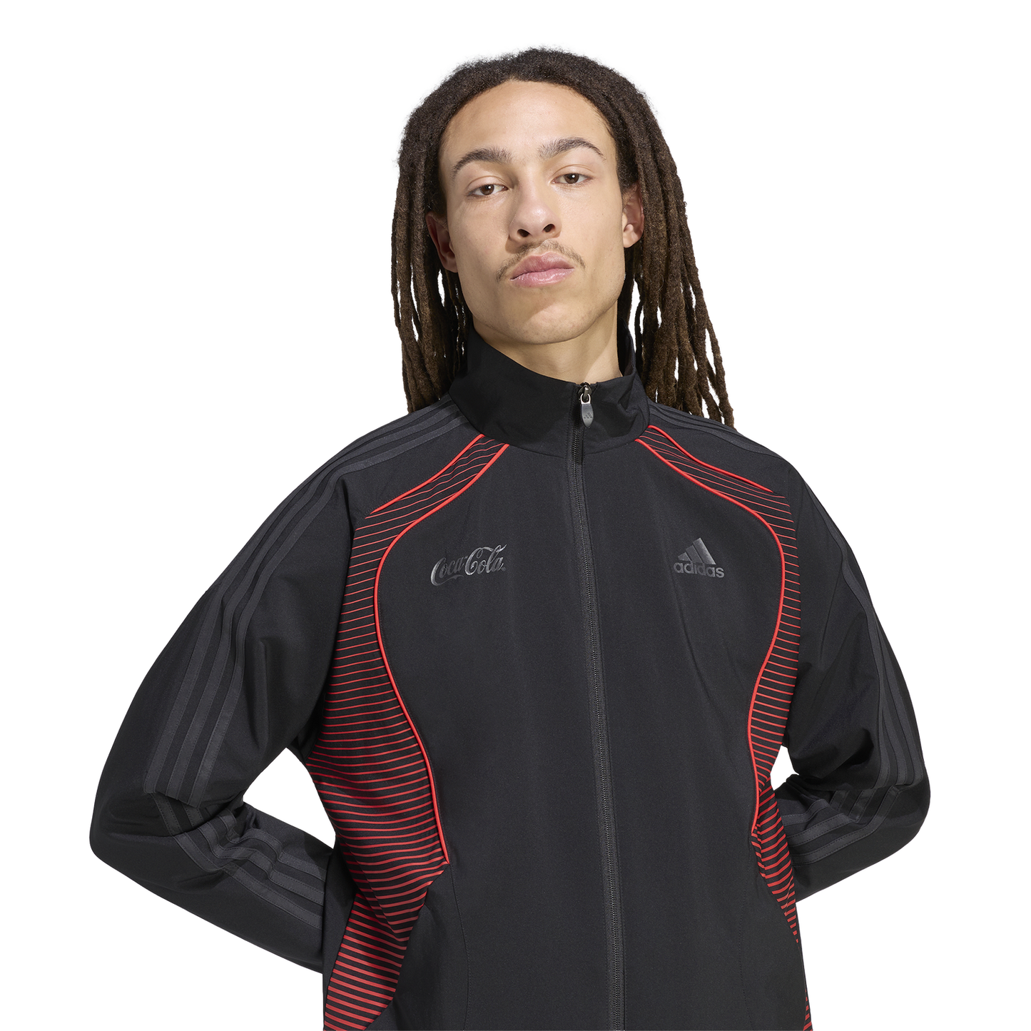 adidas Coca-Cola Track Top - Men's - Black/Red