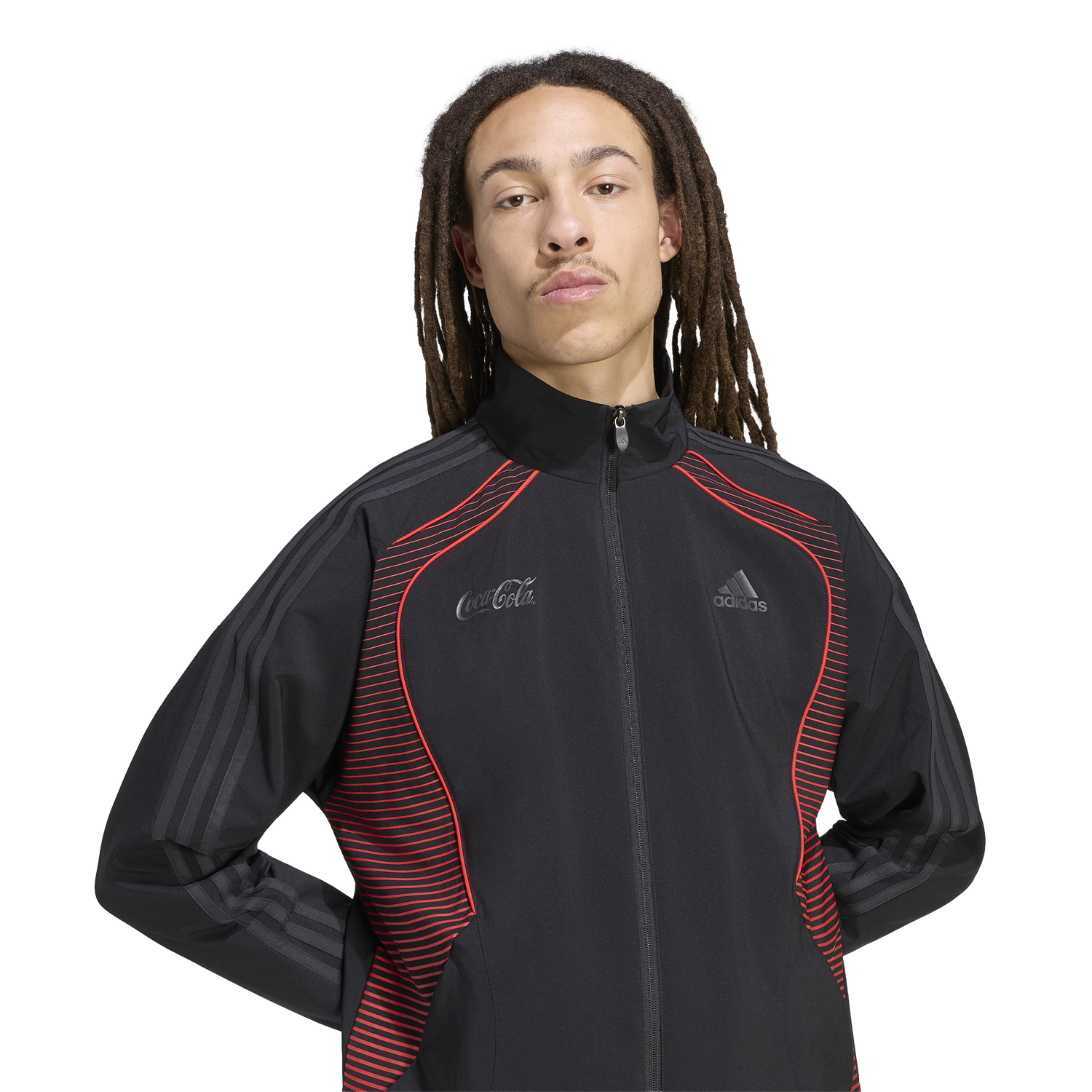adidas Coca-Cola Track Top - Men's - Black/Red