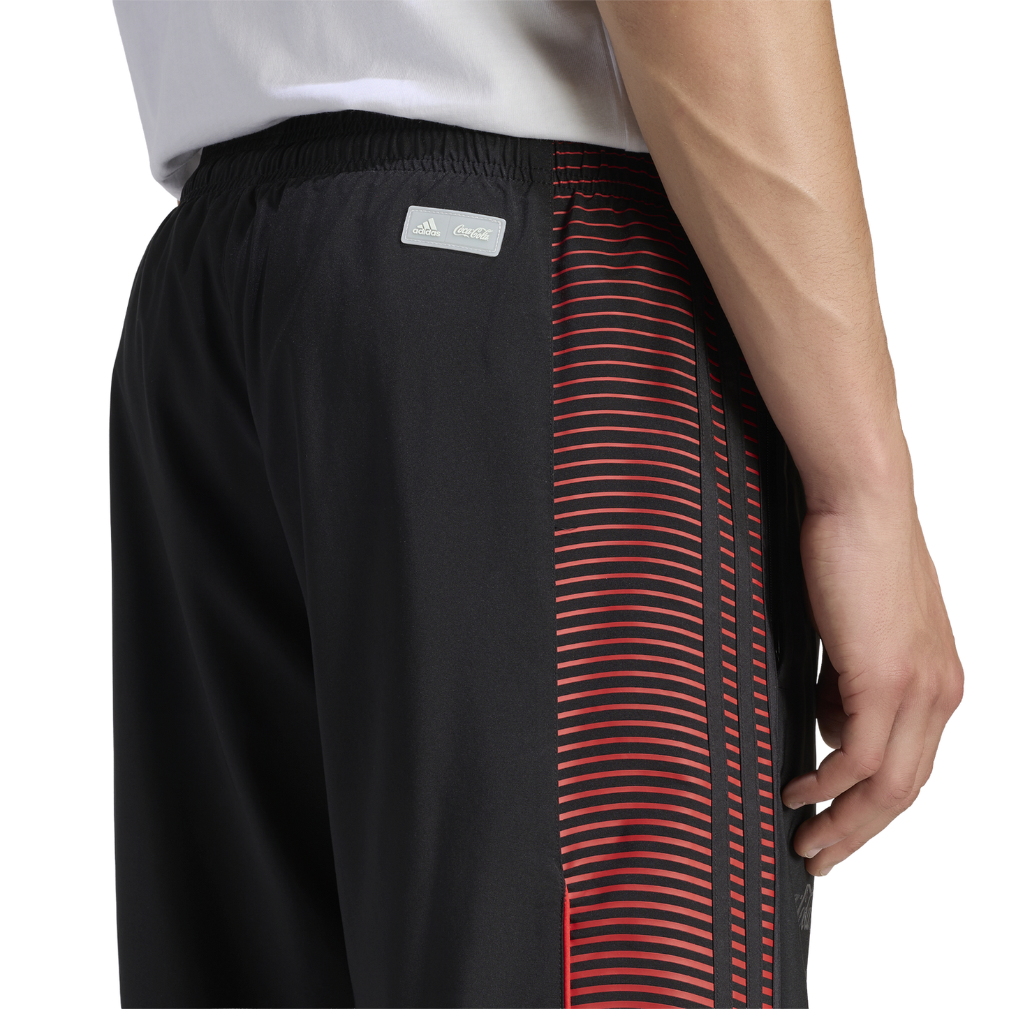 adidas Coca-Cola Track Pants - Men's - Black/Red