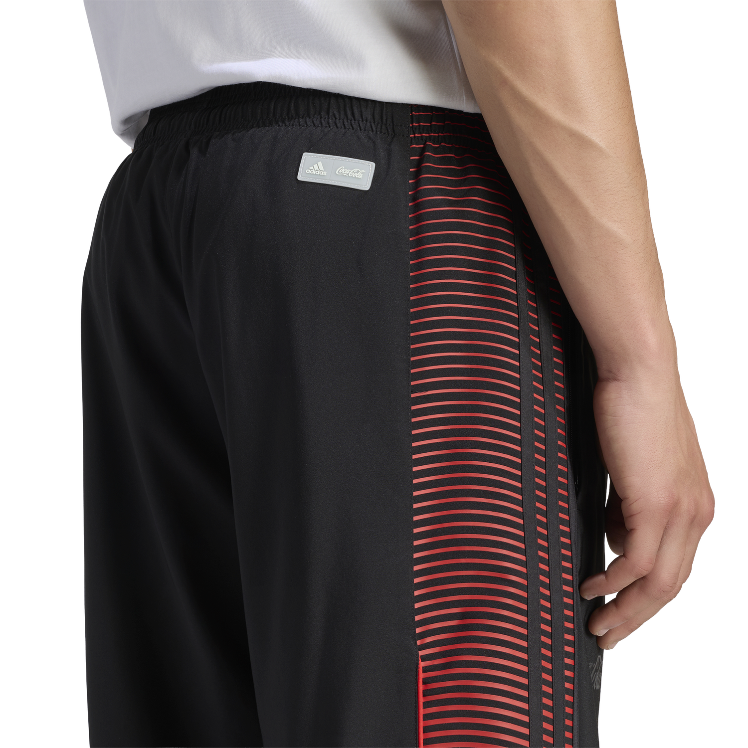 adidas Coca-Cola Track Pants - Men's - Black/Red