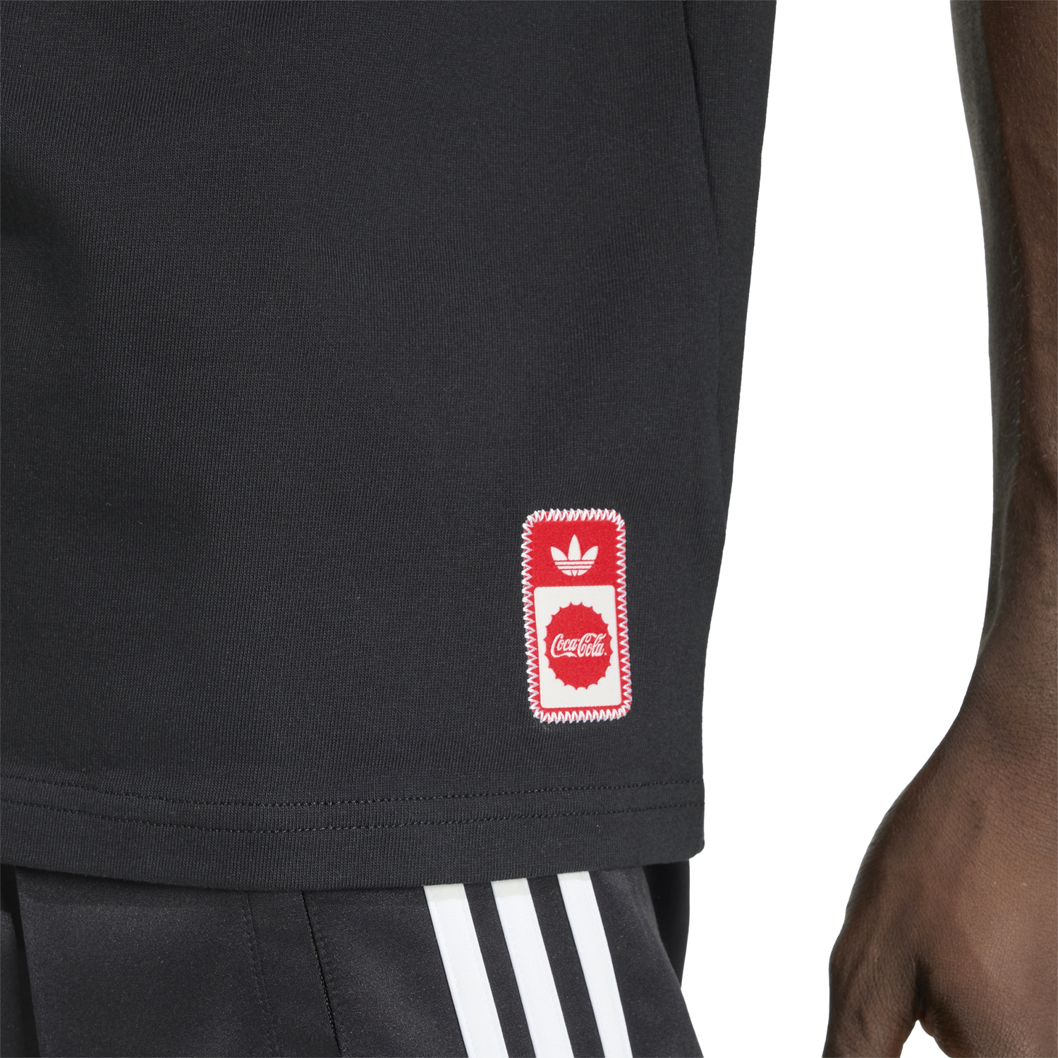 adidas Coca-Cola Treffie T-Shirt - Men's - Black/Red