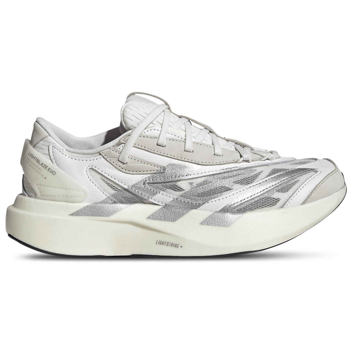 adidas Lightblaze Evo SL - Women's - Matte Silver/Core Black/Core White
