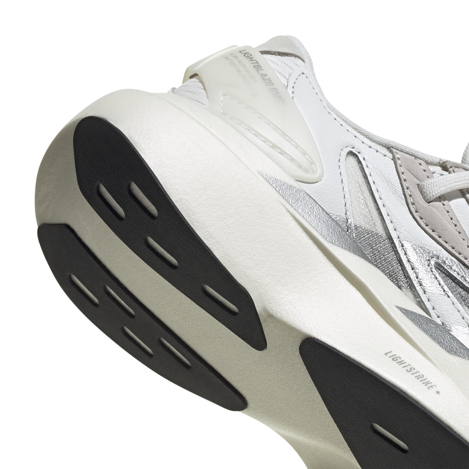adidas Lightblaze Evo SL - Women's - Matte Silver/Core Black/Core White